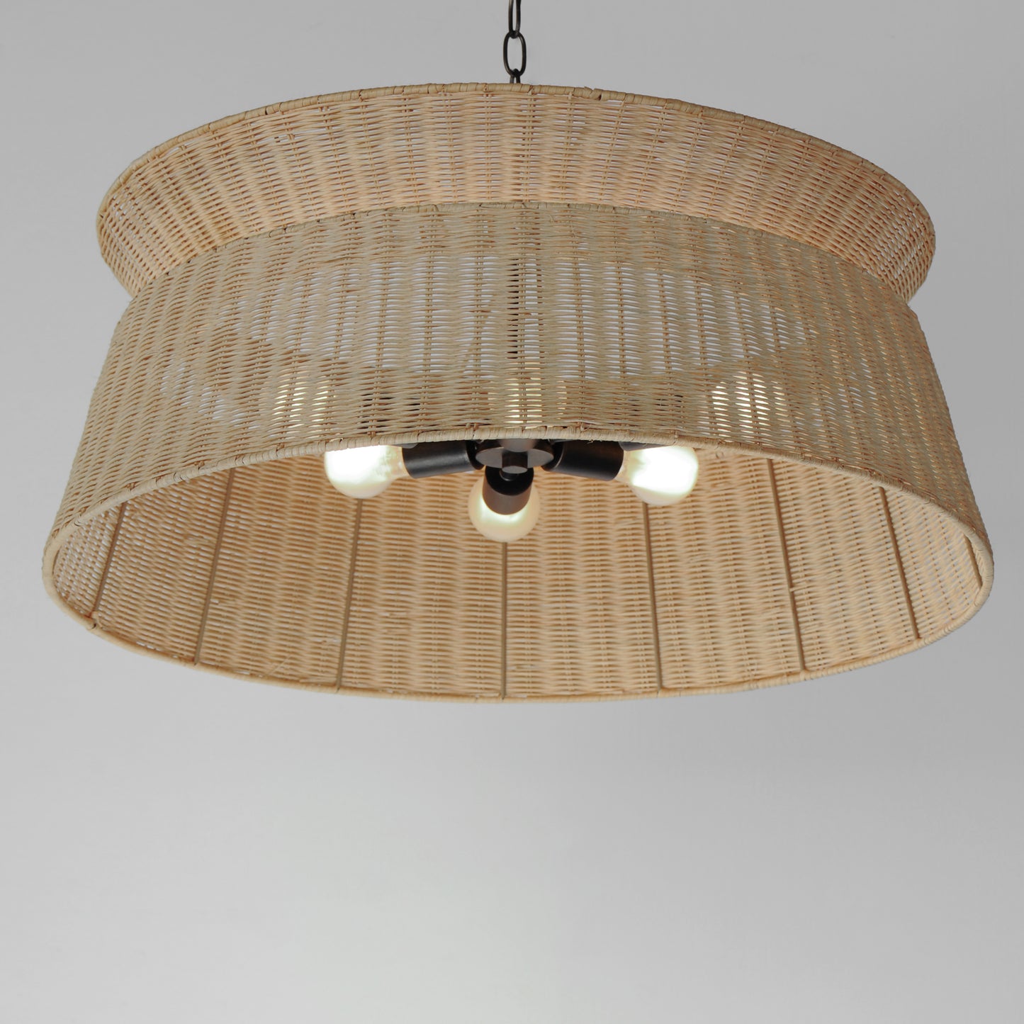 Tulum 6-Light Chandelier Dark Bronze by Maxim Lighting