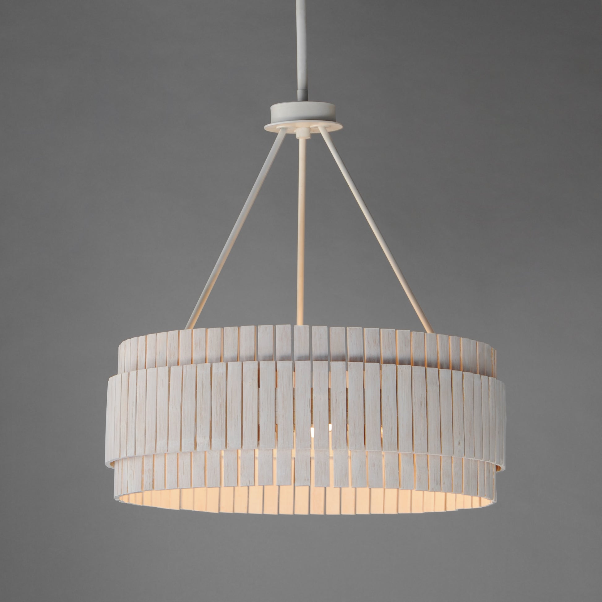 Satori 3-Light Chandelier Ecru by Maxim Lighting