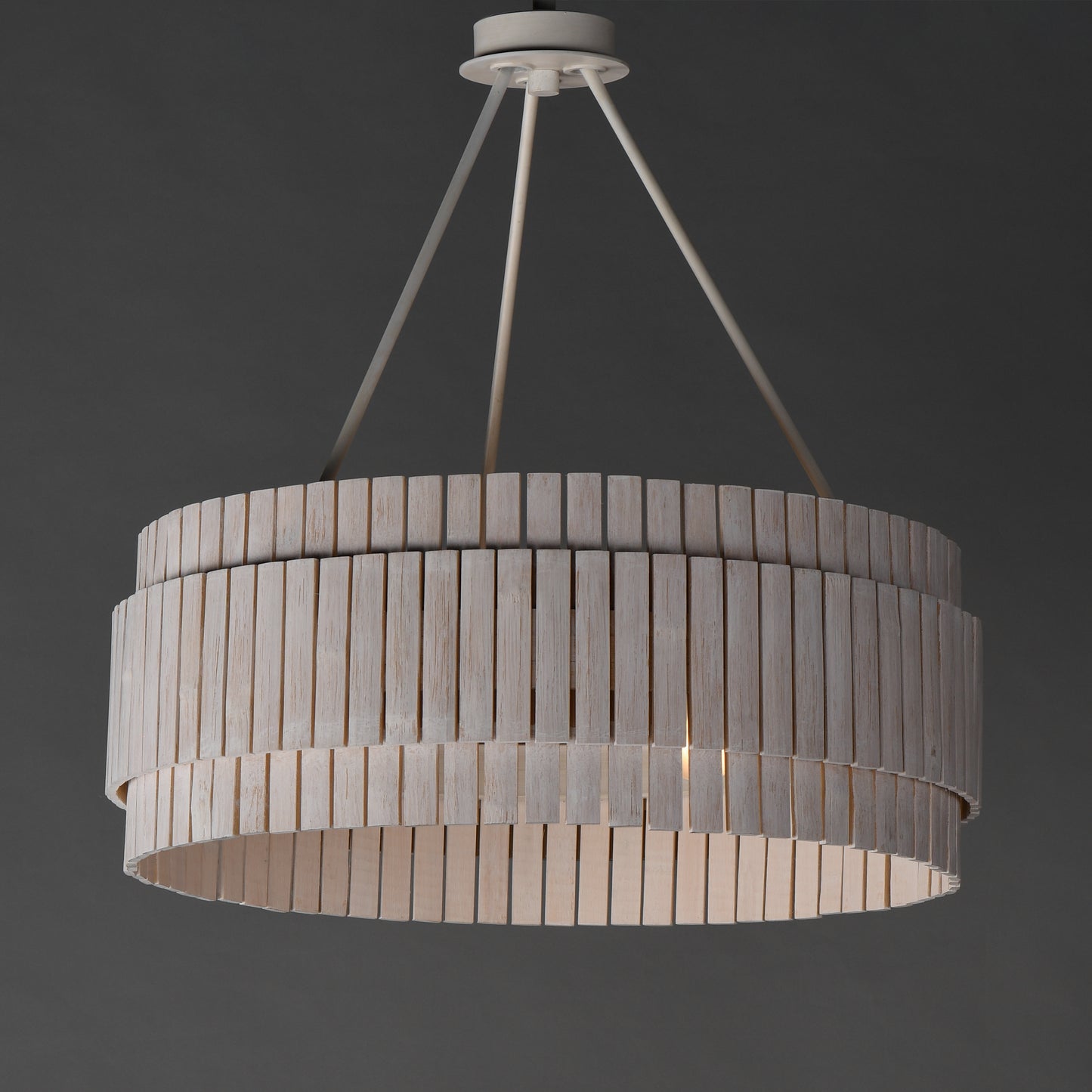Satori 3-Light Chandelier Ecru by Maxim Lighting