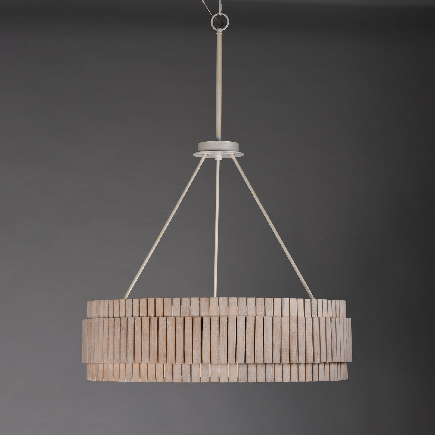 Satori 6-Light Chandelier Ecru by Maxim Lighting