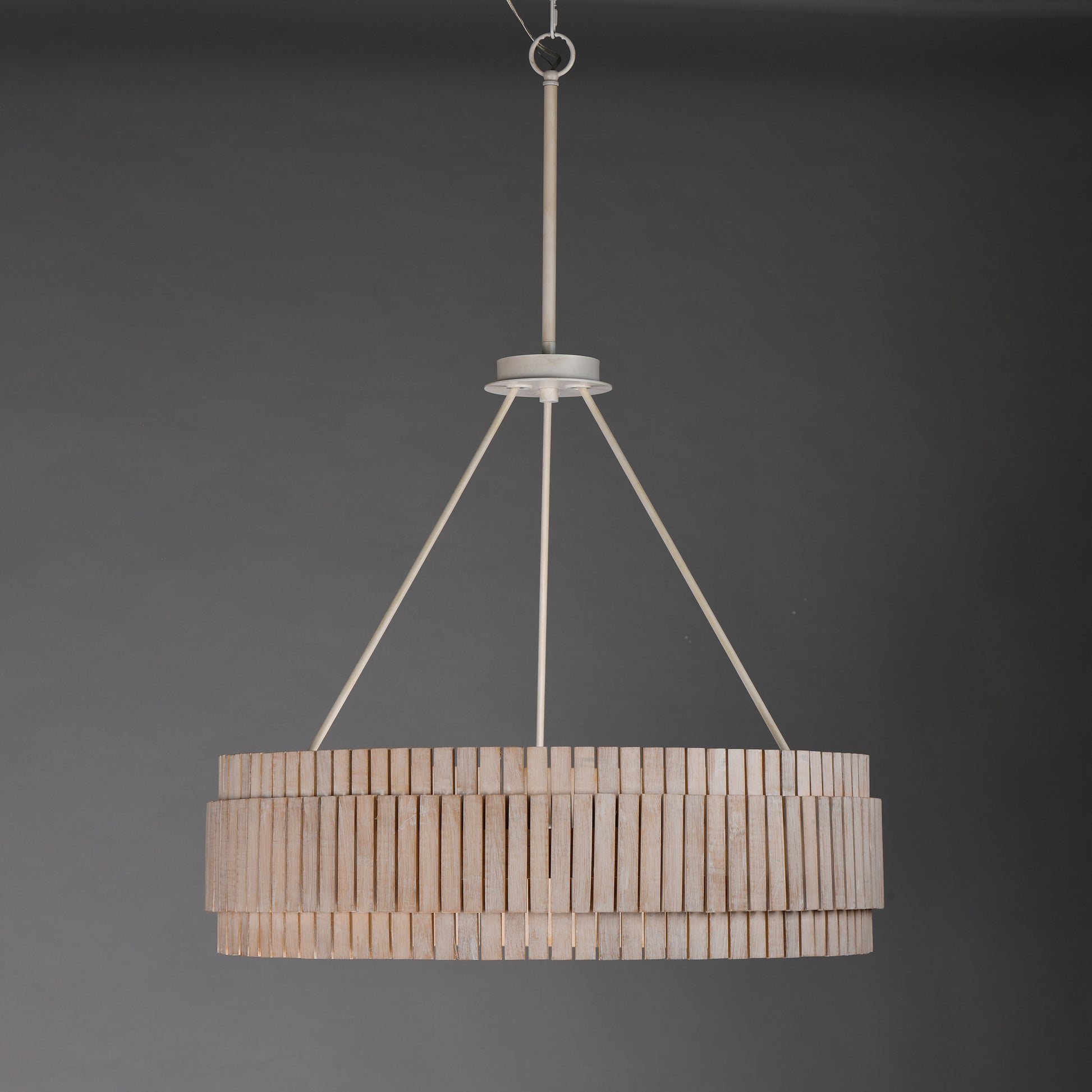 Satori 6-Light Chandelier Ecru by Maxim Lighting