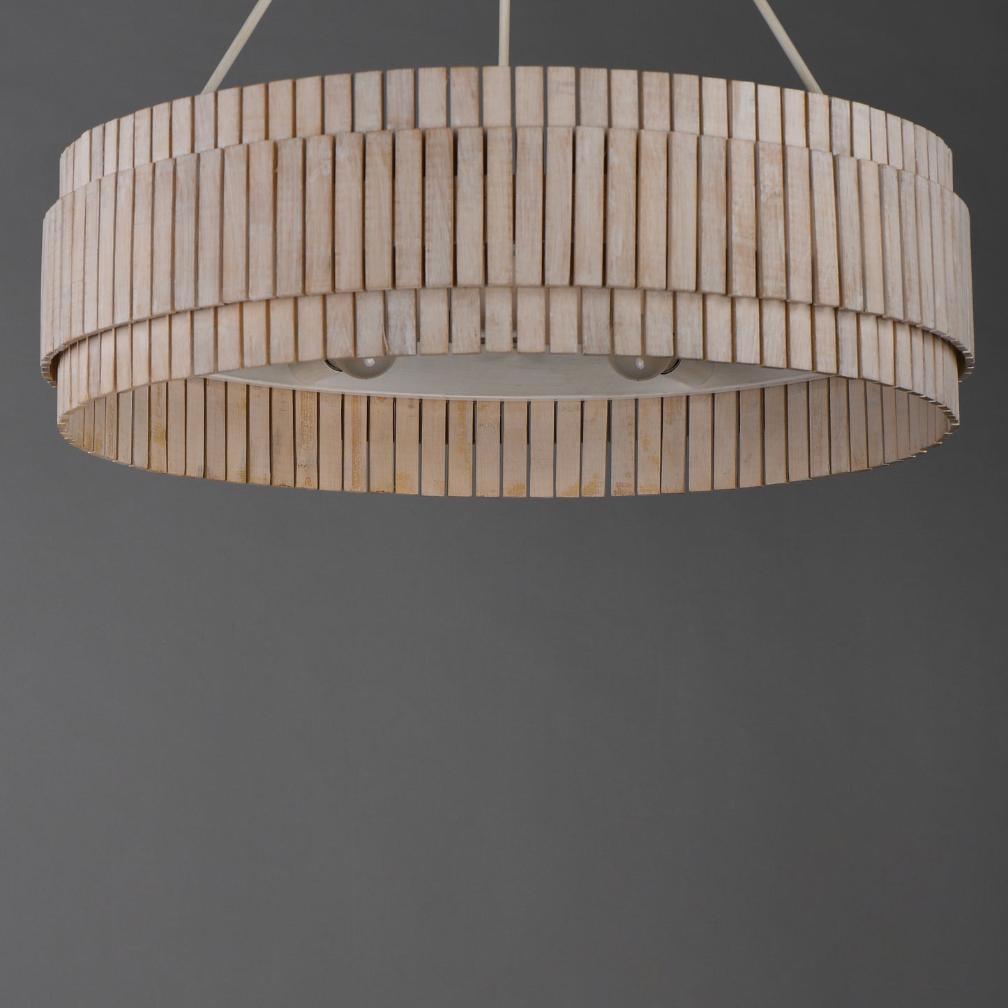 Satori 6-Light Chandelier Ecru by Maxim Lighting