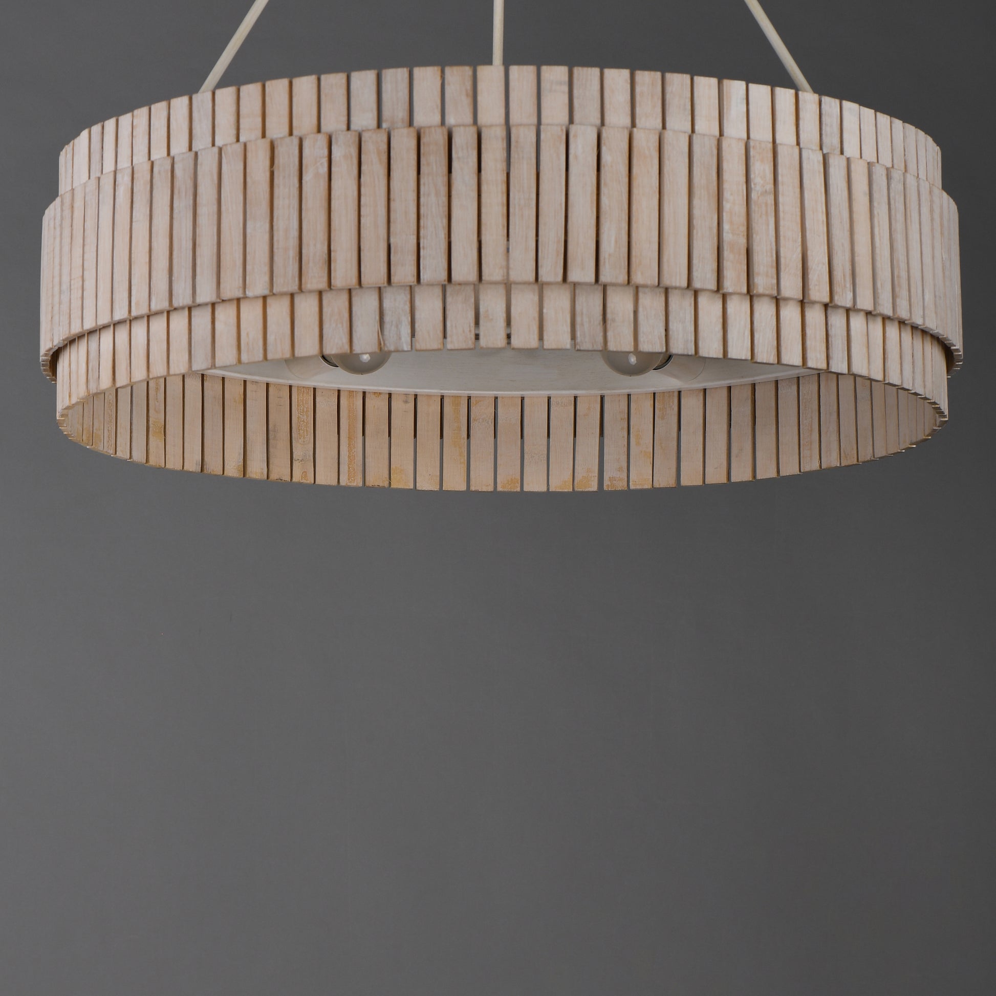 Satori 6-Light Chandelier Ecru by Maxim Lighting