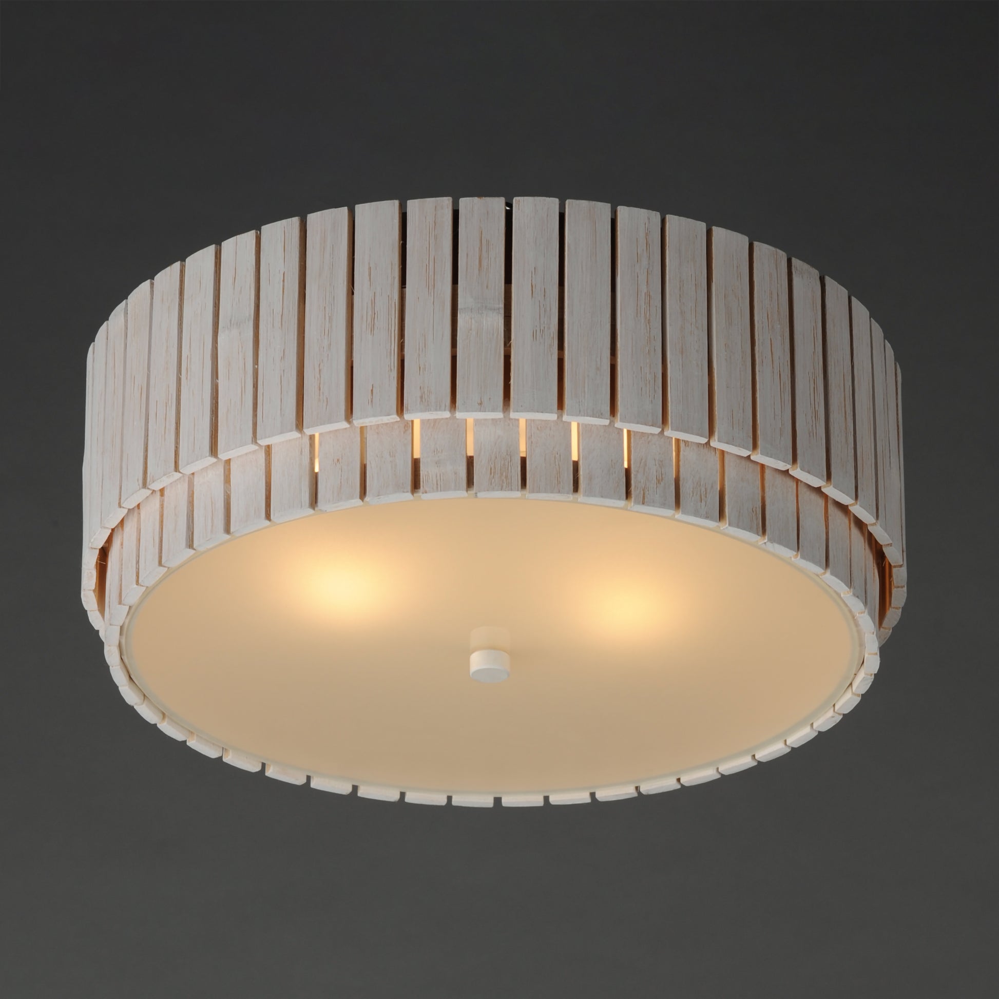 Satori 2-Light Flush Mount Ecru by Maxim Lighting