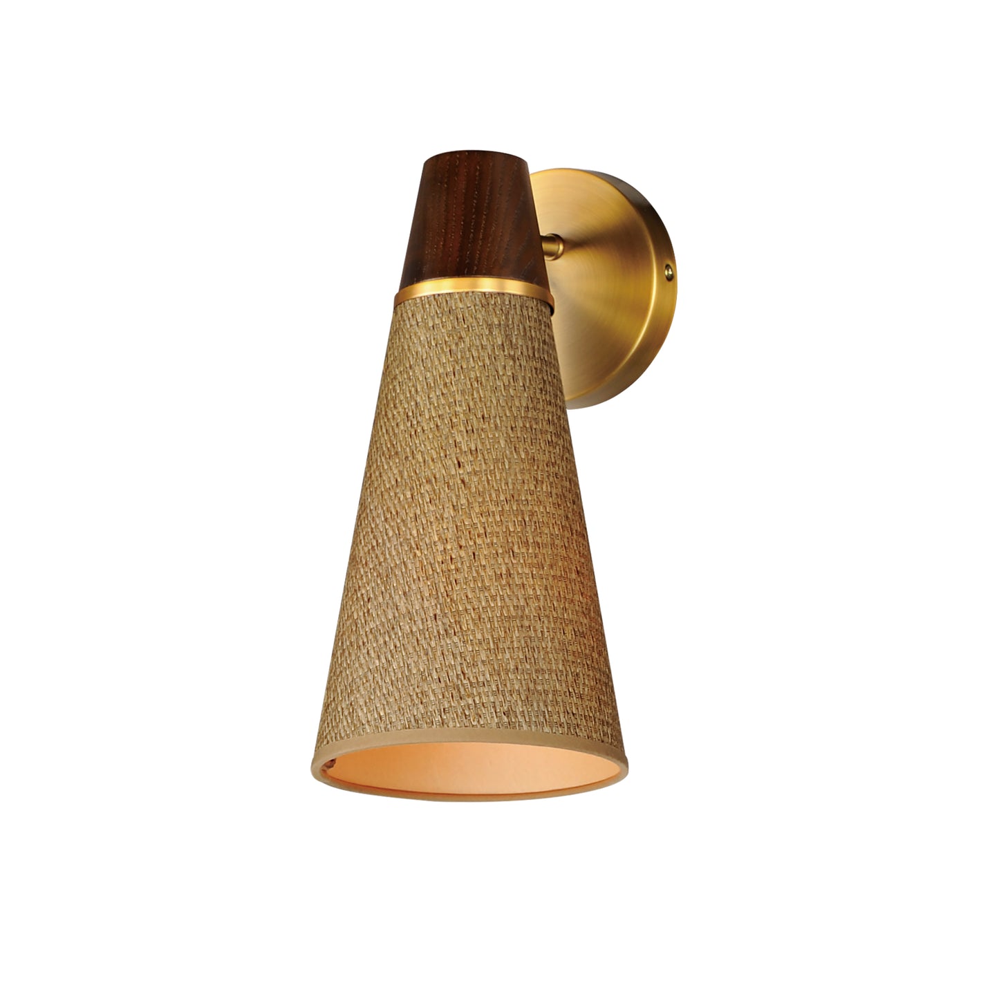 Sumatra Sconce Natural Aged Brass by Maxim Lighting