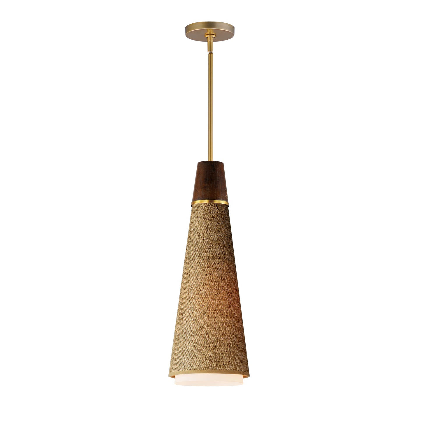 Sumatra Pendant Natural Aged Brass by Maxim Lighting