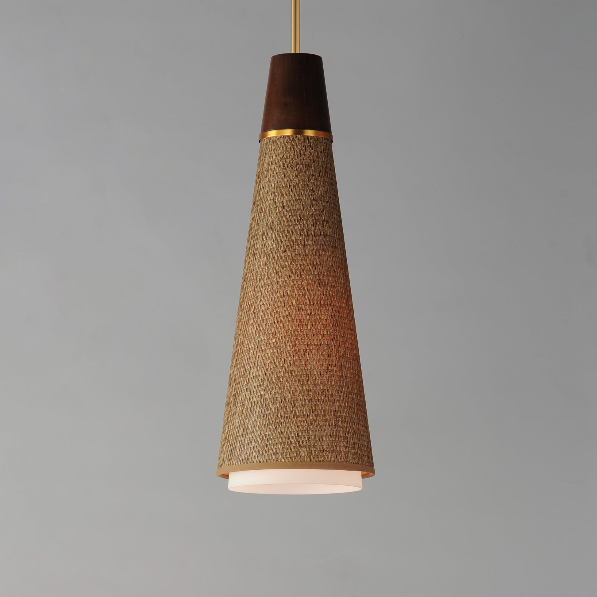 Sumatra Pendant Natural Aged Brass by Maxim Lighting