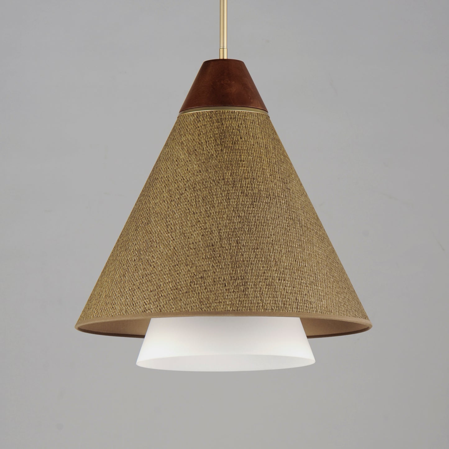 Sumatra 20" Pendant Natural Aged Brass by Maxim Lighting