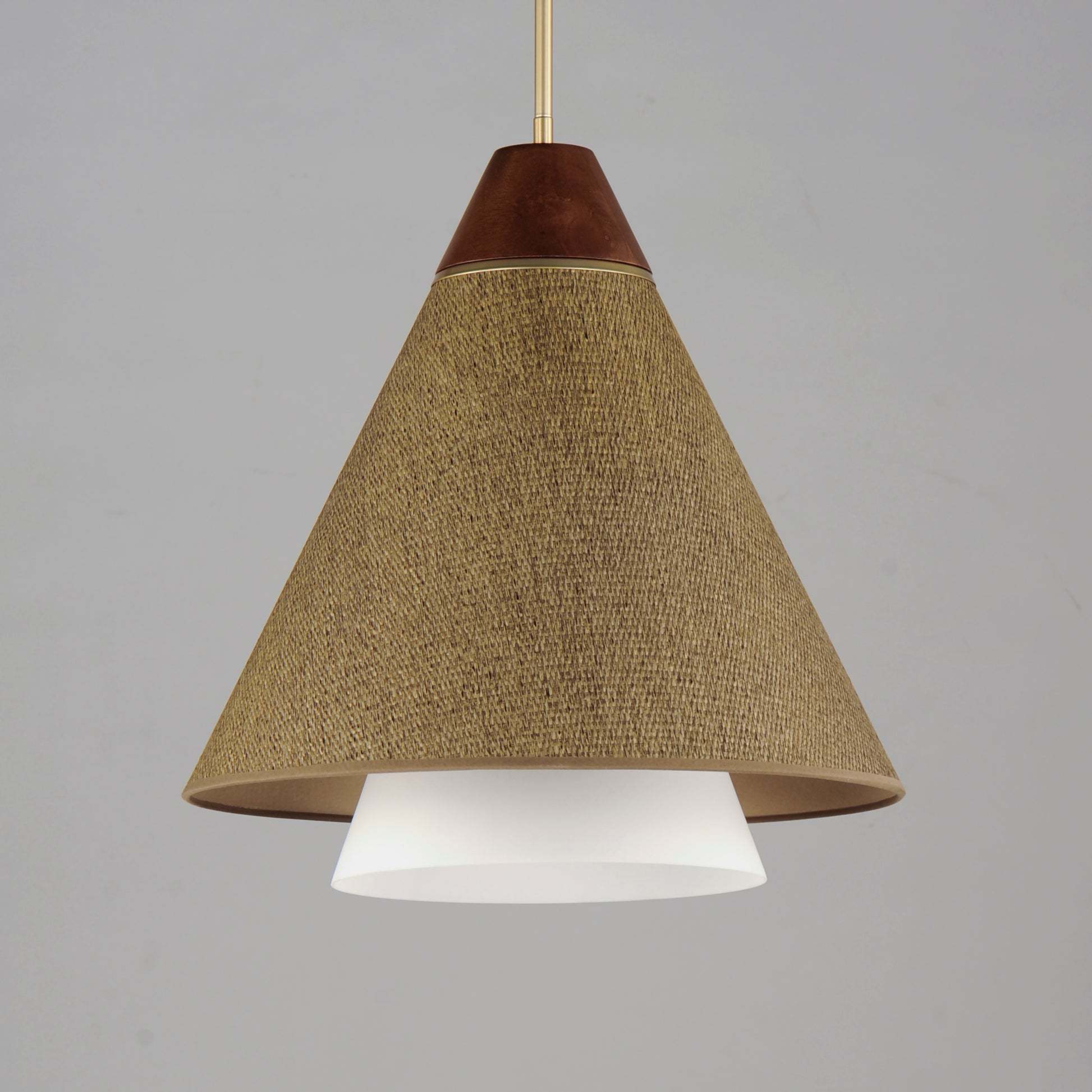 Sumatra 20" Pendant Natural Aged Brass by Maxim Lighting