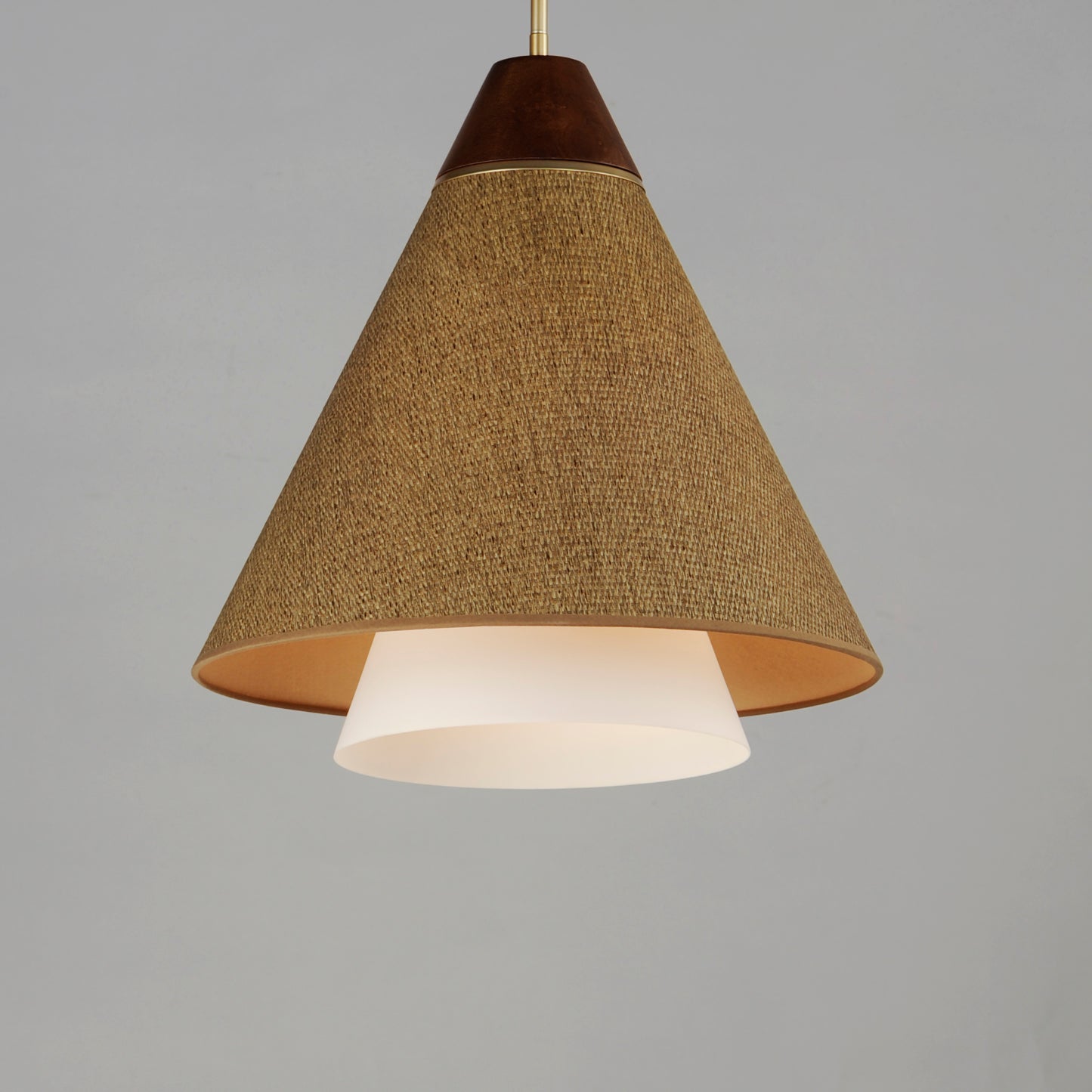 Sumatra 20" Pendant Natural Aged Brass by Maxim Lighting