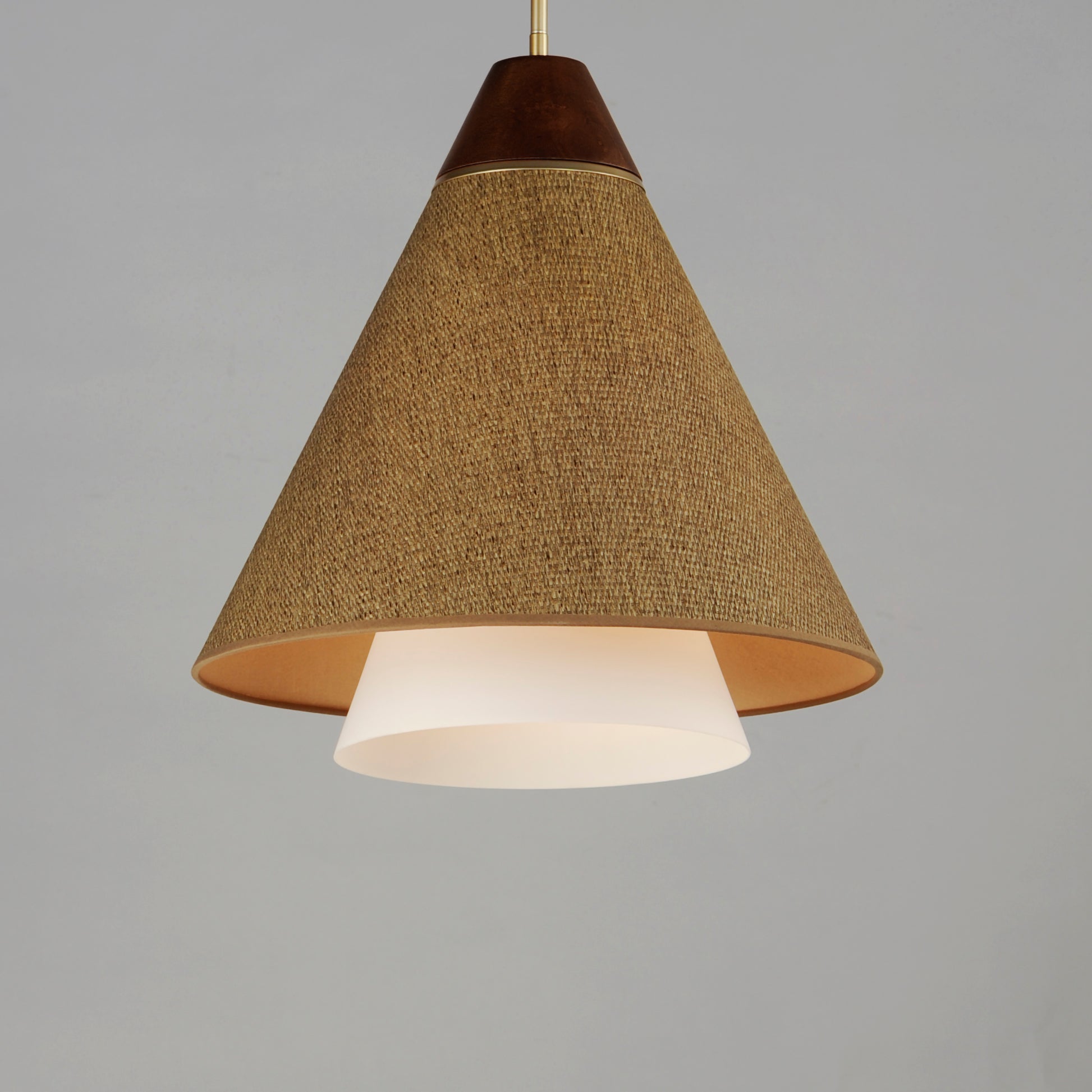 Sumatra 20" Pendant Natural Aged Brass by Maxim Lighting