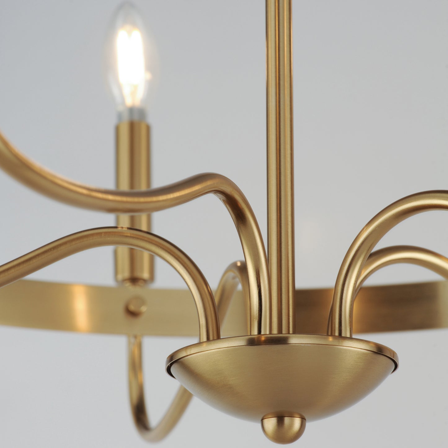 Frankie 5-Light Chandelier Heritage by Maxim Lighting