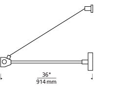 Visual Comfort Monorail Power Outside Rigger Antique Bronze