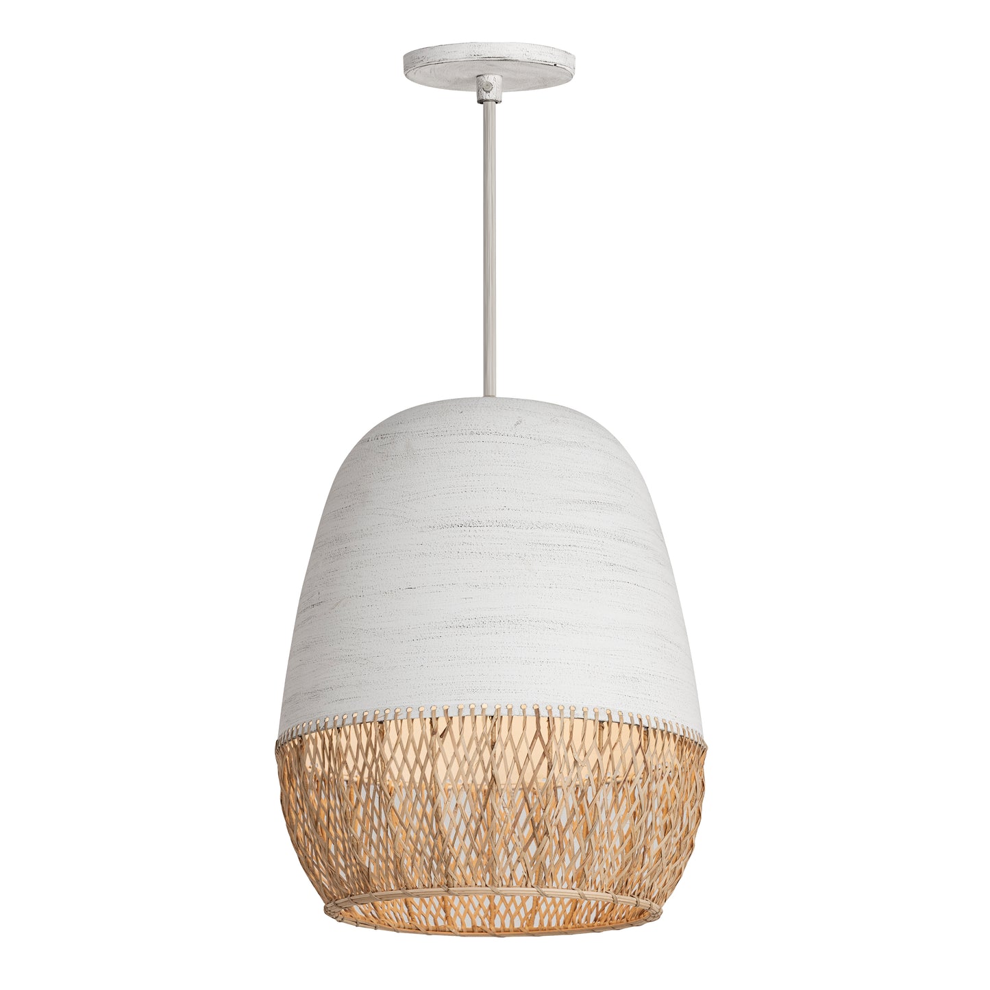 Tamba Pendant Ivory by Maxim Lighting