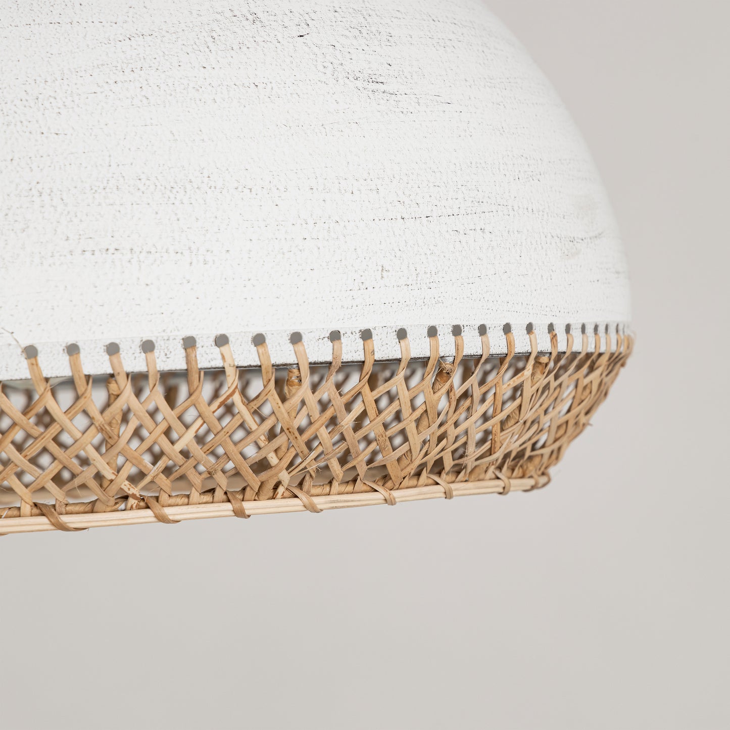 Tamba Large Pendant Ivory by Maxim Lighting