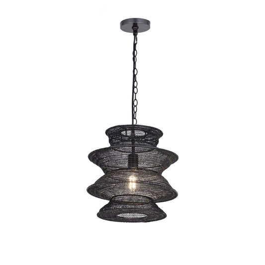 Krabi Pendant Black by Maxim Lighting
