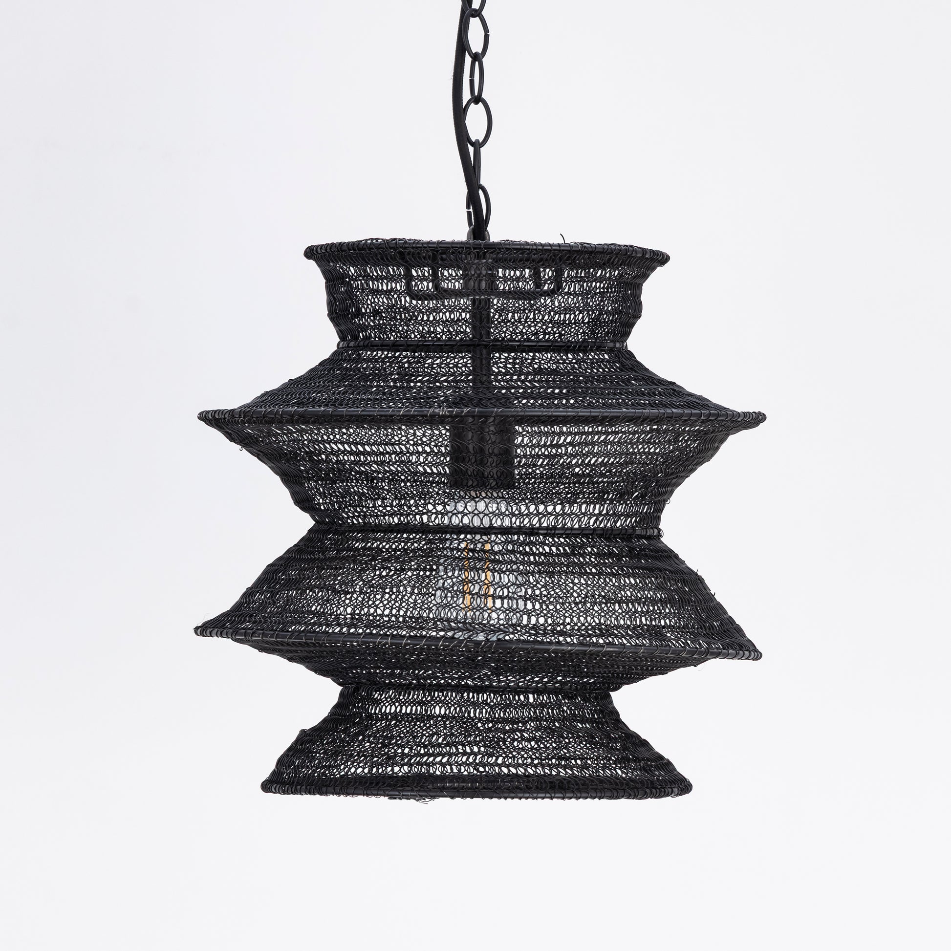 Krabi Pendant Black by Maxim Lighting