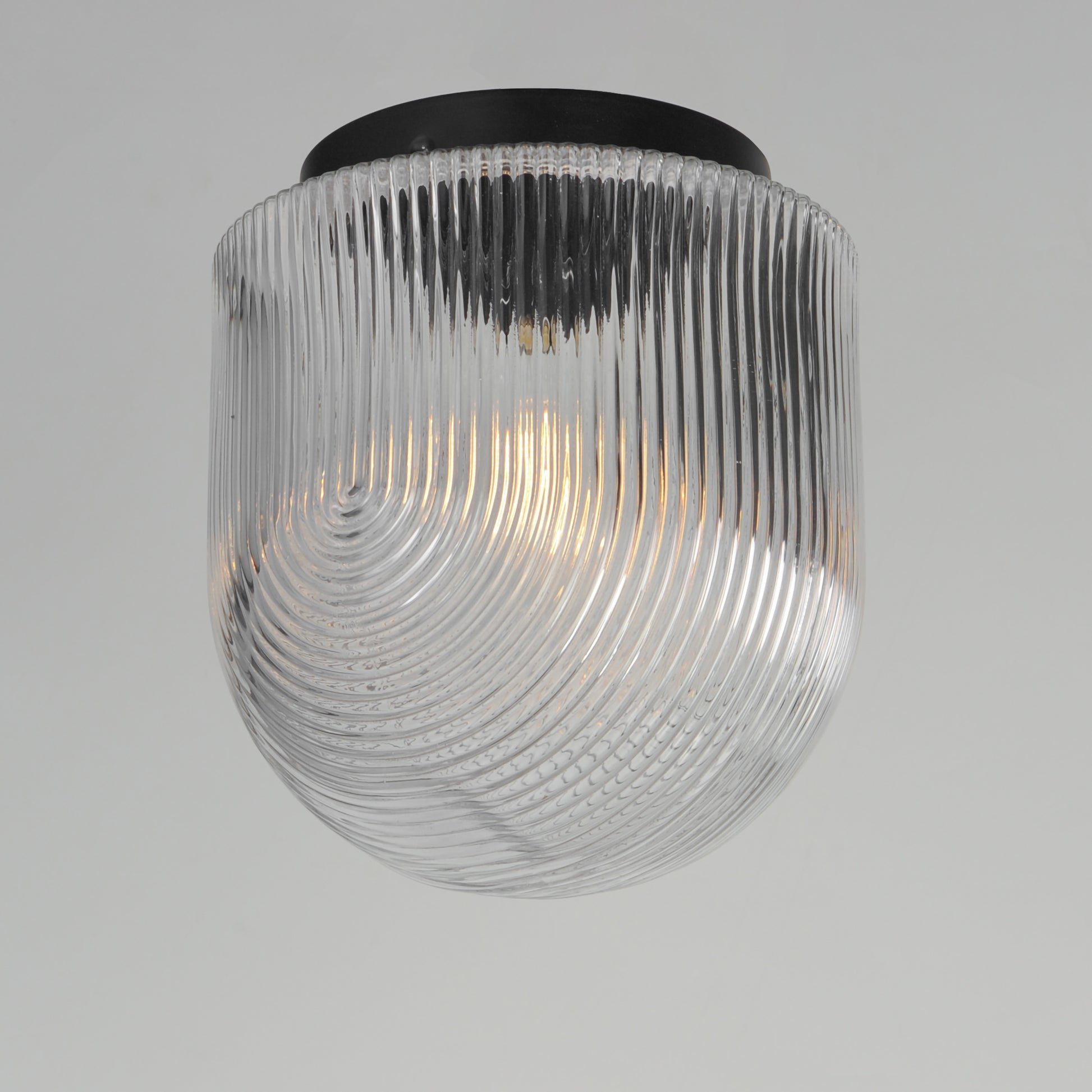 Dune 9" Flush Mount Black by Maxim Lighting