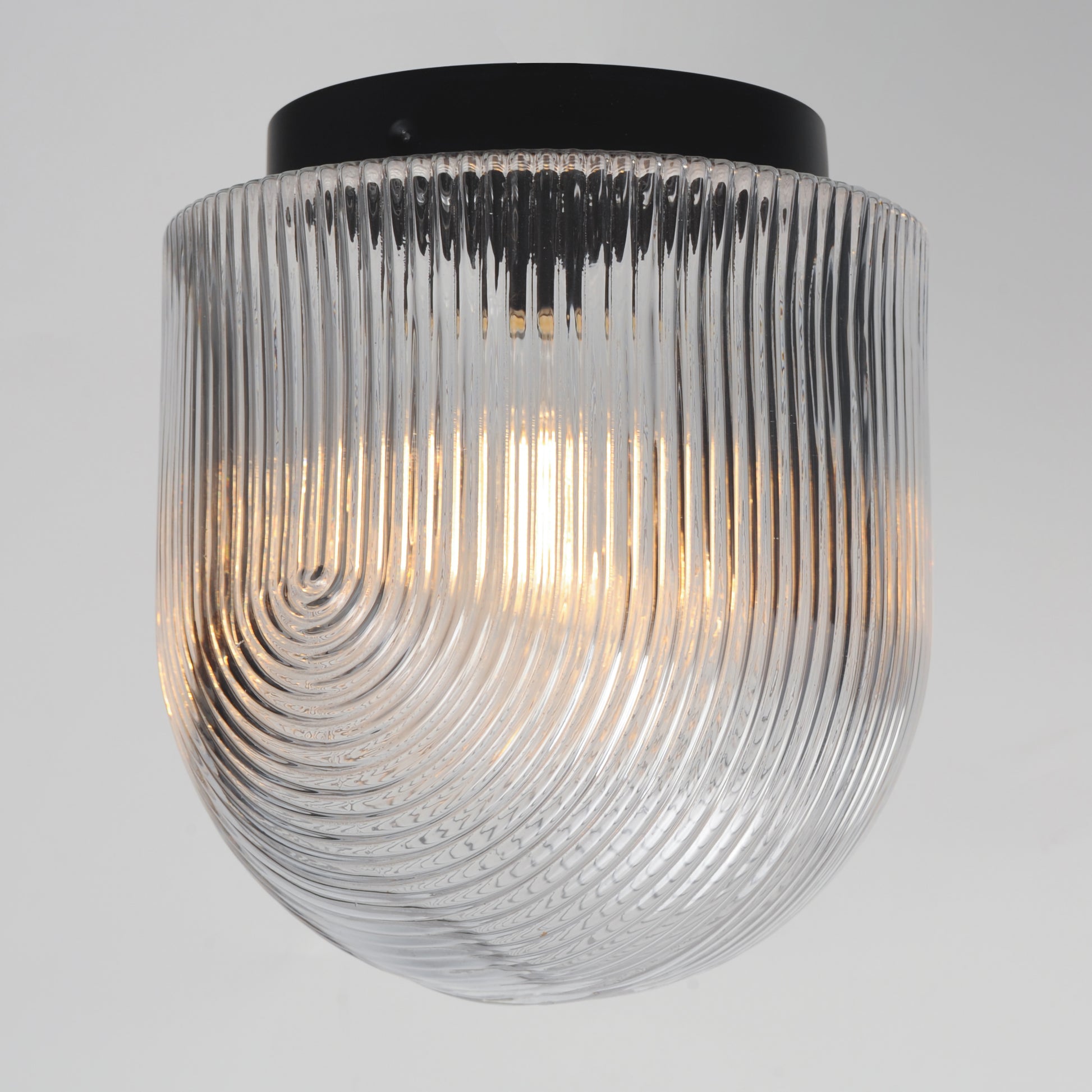 Dune 9" Flush Mount Black by Maxim Lighting