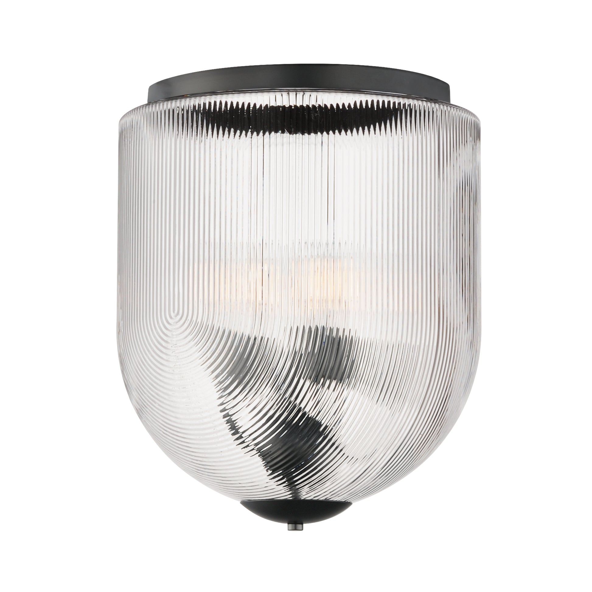 Dune 16" Flush Mount Black by Maxim Lighting