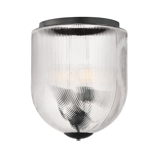 Dune 16" Flush Mount Black by Maxim Lighting