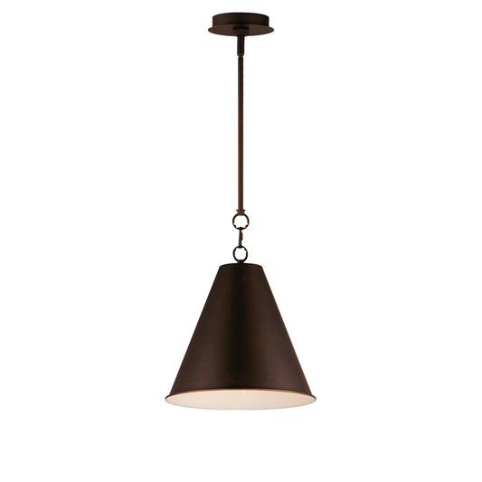 Veritas 12" Pendant Chestnut Bronze by Maxim Lighting