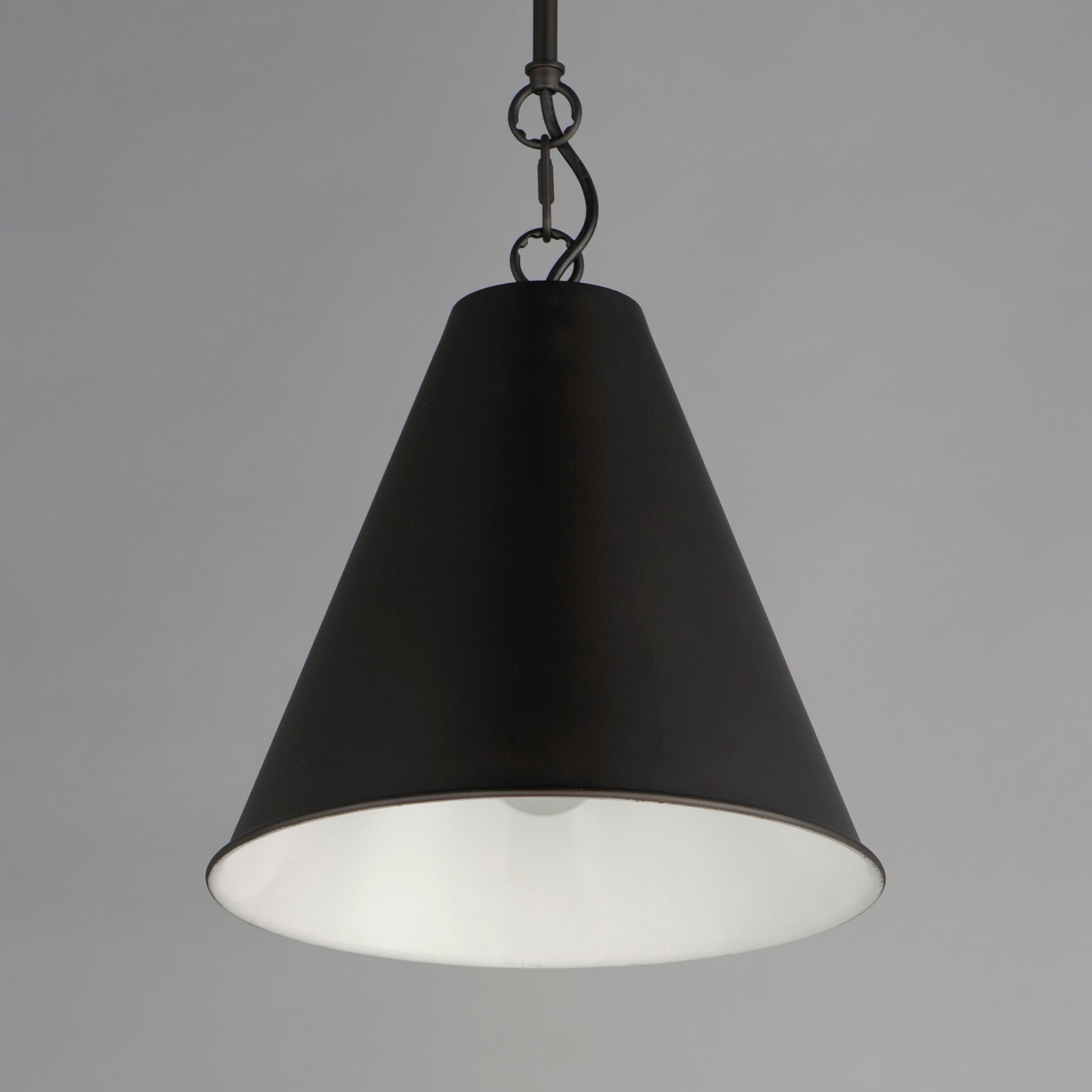 Veritas 12" Pendant Chestnut Bronze by Maxim Lighting