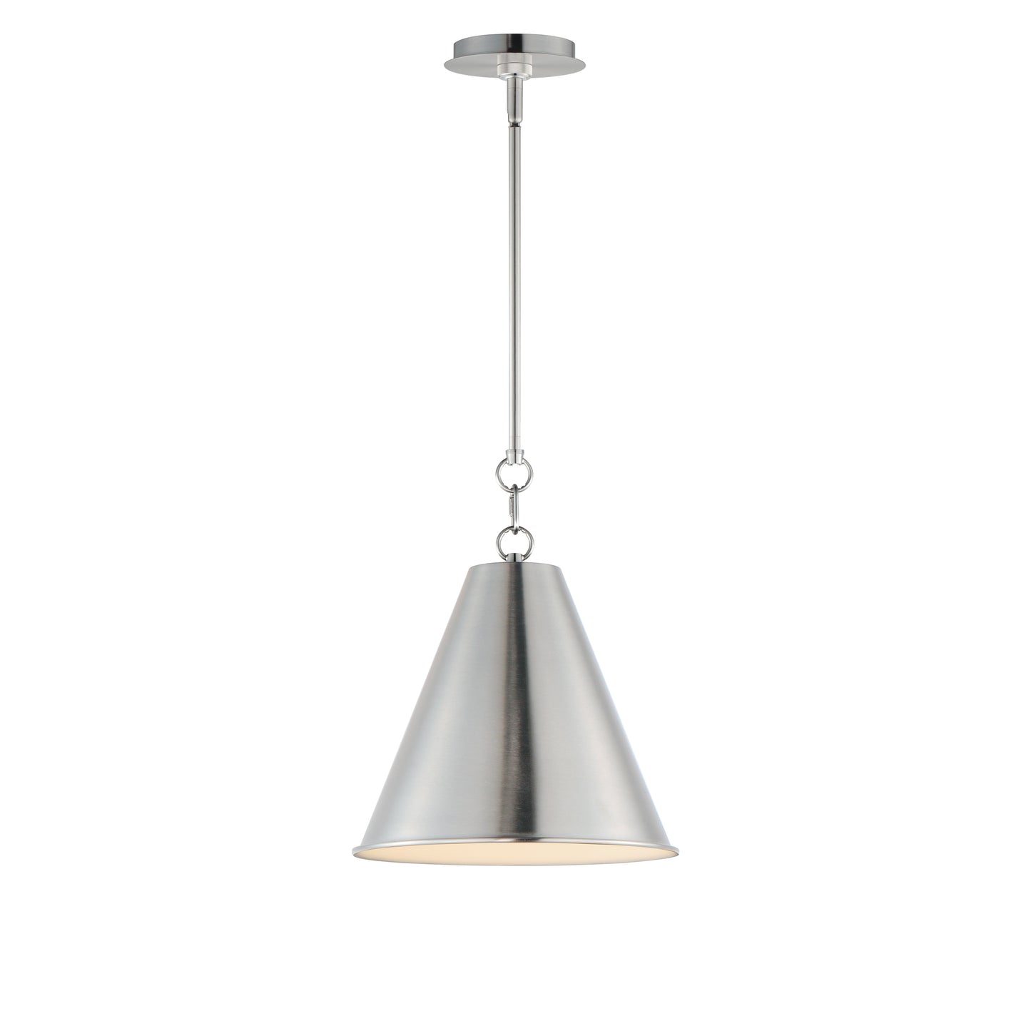Veritas 12" Pendant Satin Nickel by Maxim Lighting