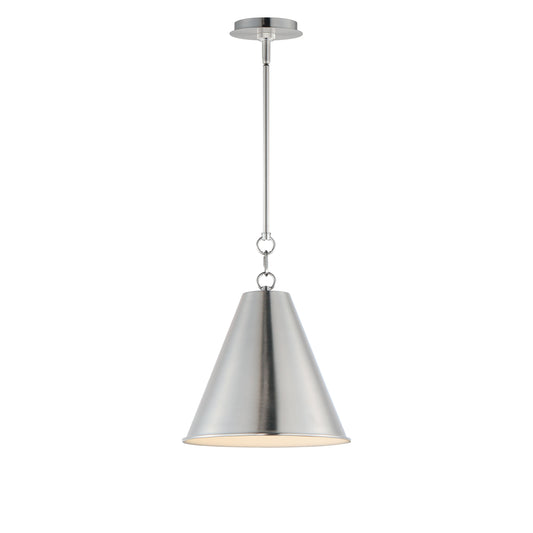 Veritas 12" Pendant Satin Nickel by Maxim Lighting