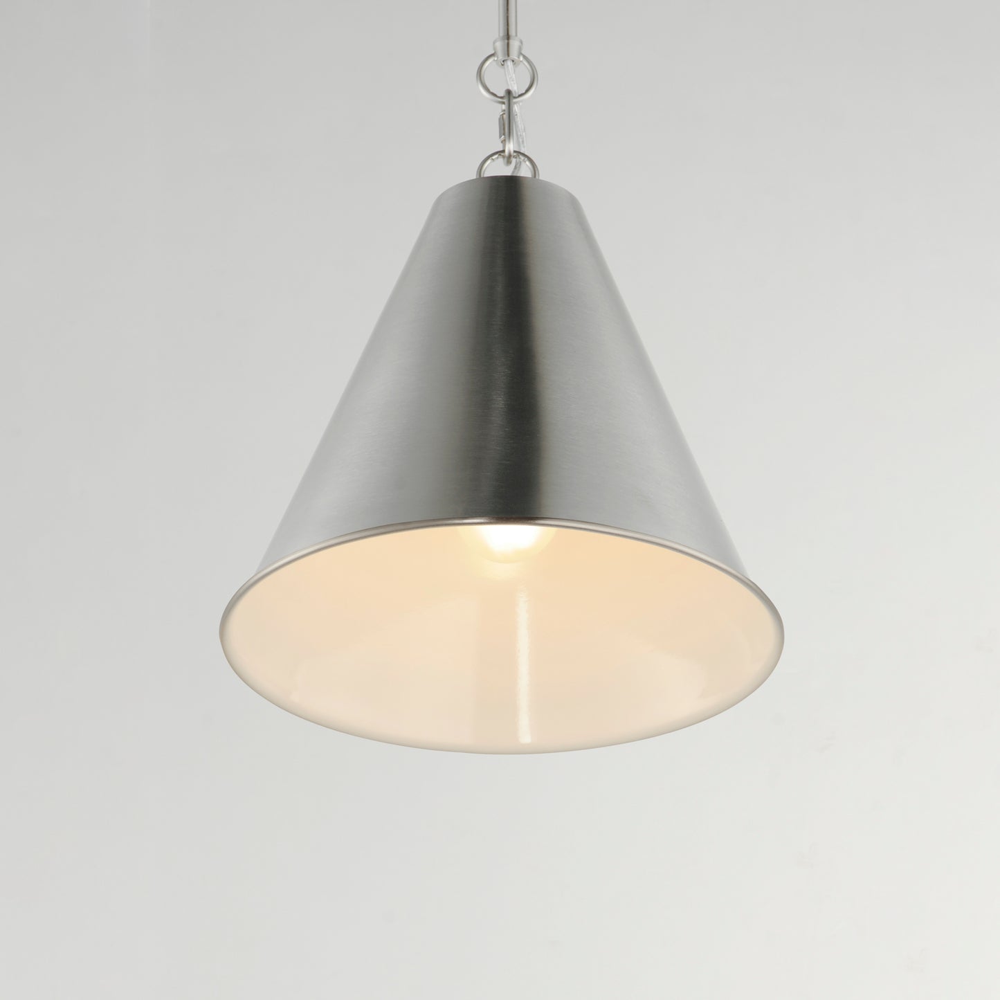 Veritas 12" Pendant Satin Nickel by Maxim Lighting