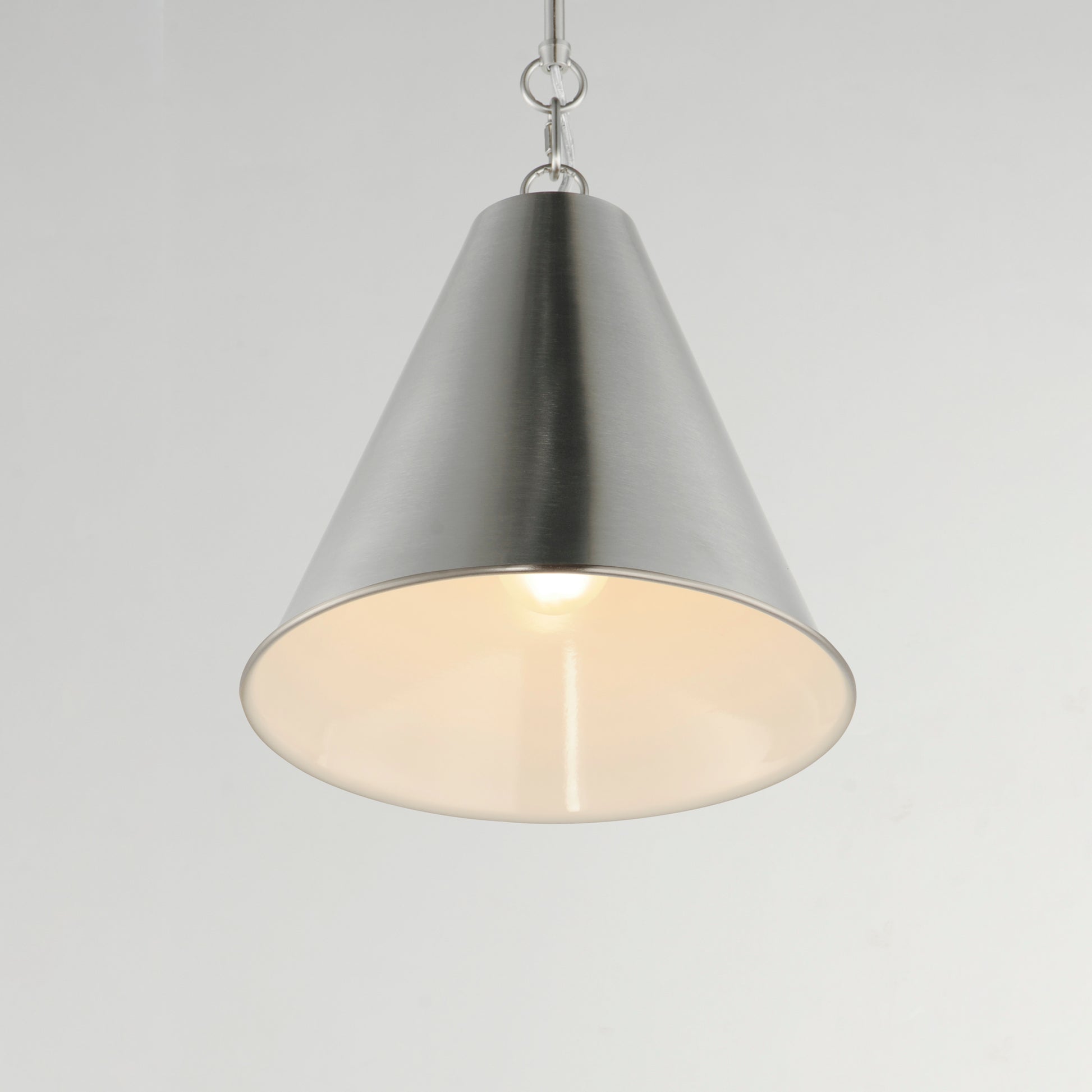 Veritas 12" Pendant Satin Nickel by Maxim Lighting