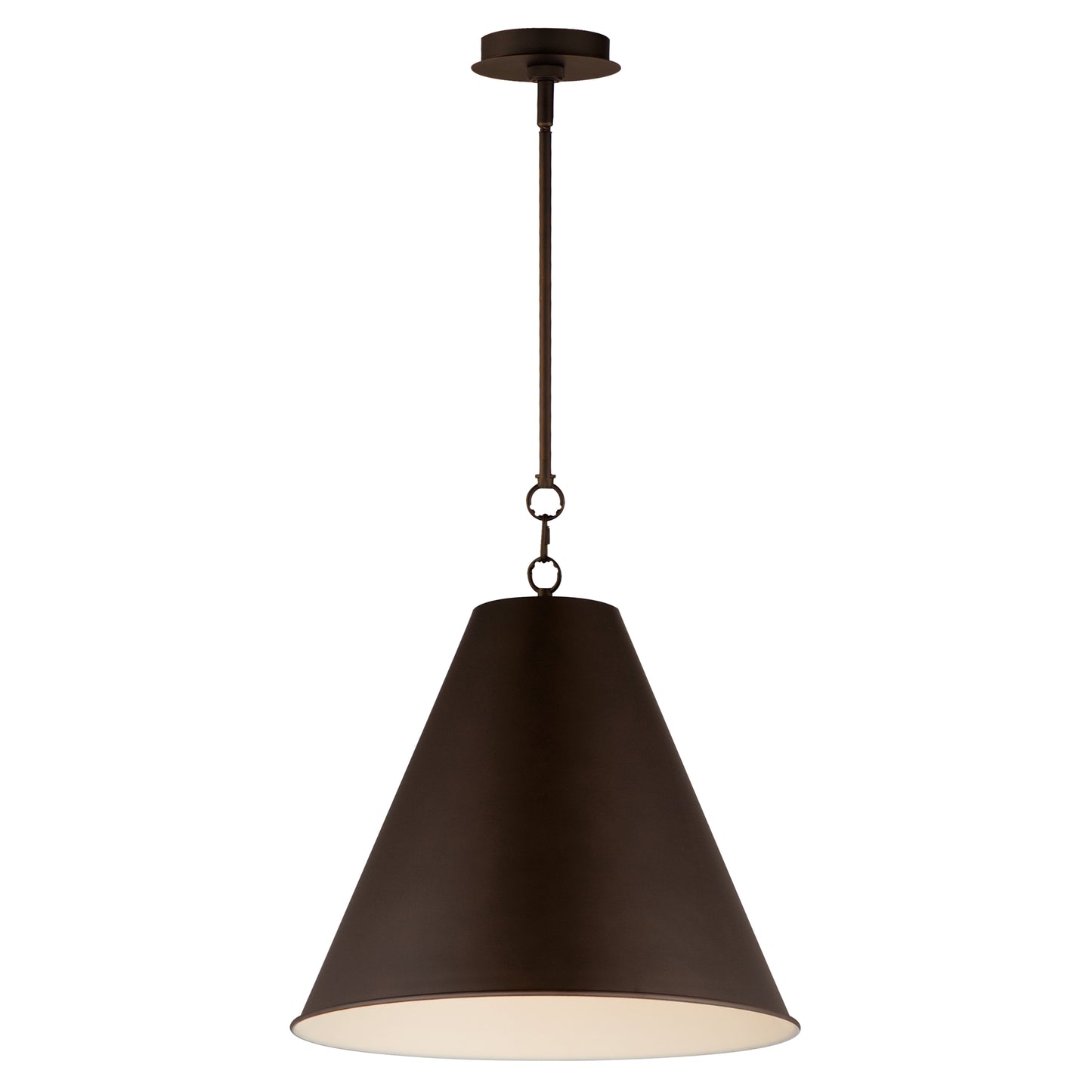 Veritas 18" Pendant Chestnut Bronze by Maxim Lighting