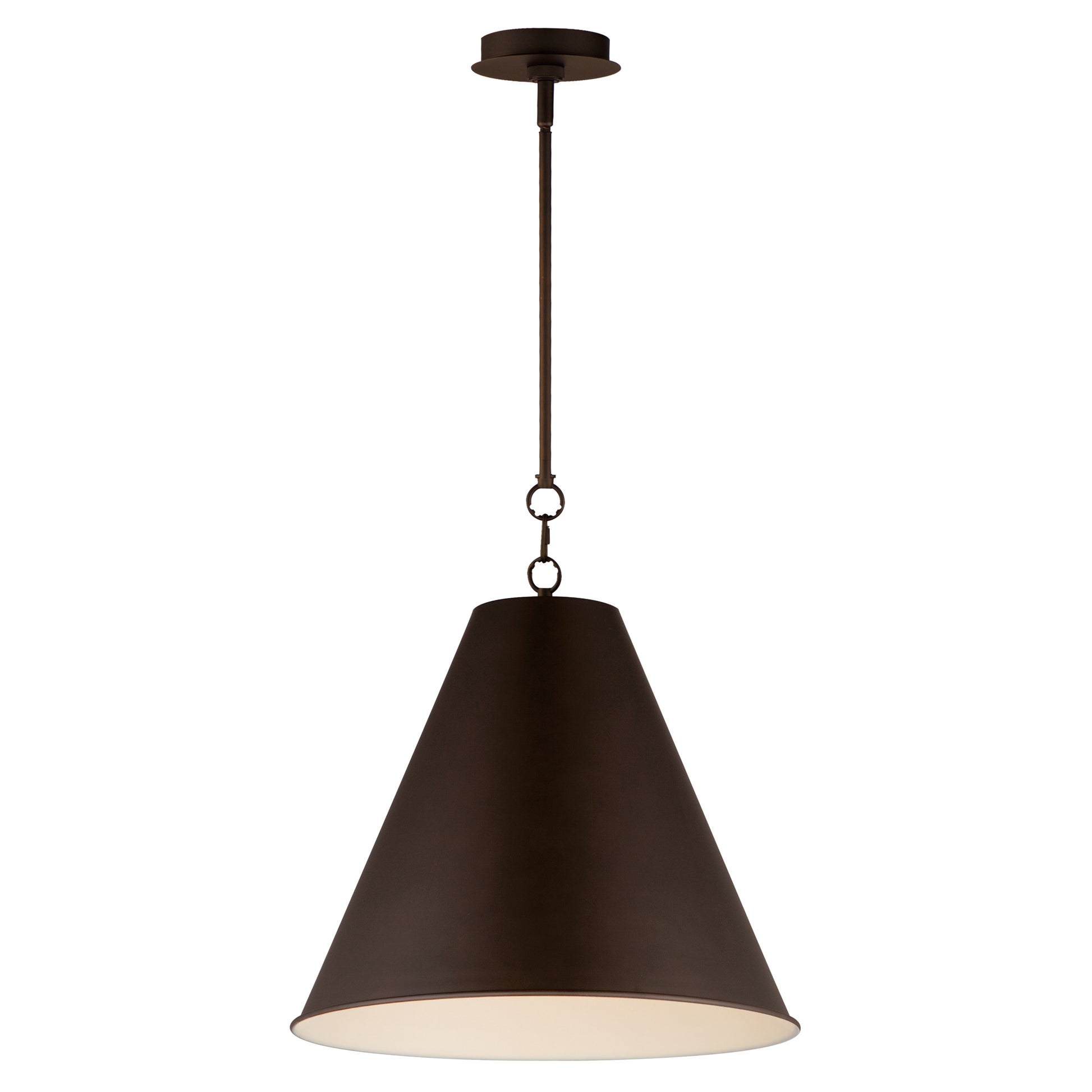 Veritas 18" Pendant Chestnut Bronze by Maxim Lighting
