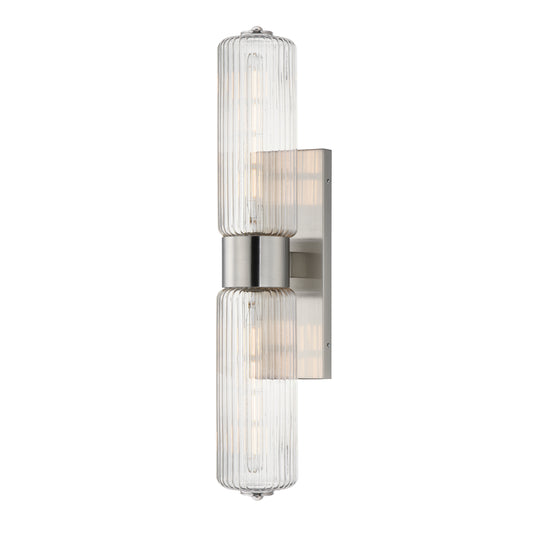 Kasbah 2-Light Wall Sconce Satin Nickel by Maxim Lighting