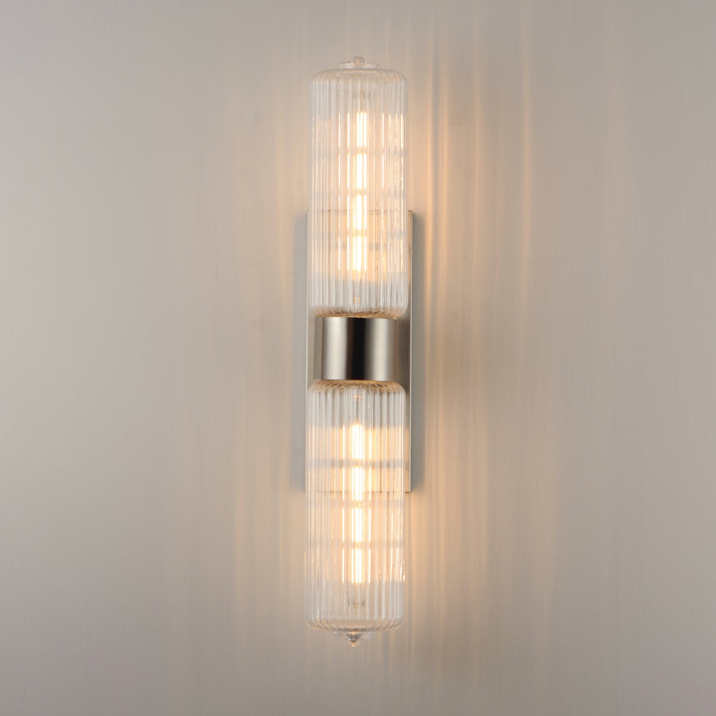 Kasbah 2-Light Wall Sconce Satin Nickel by Maxim Lighting