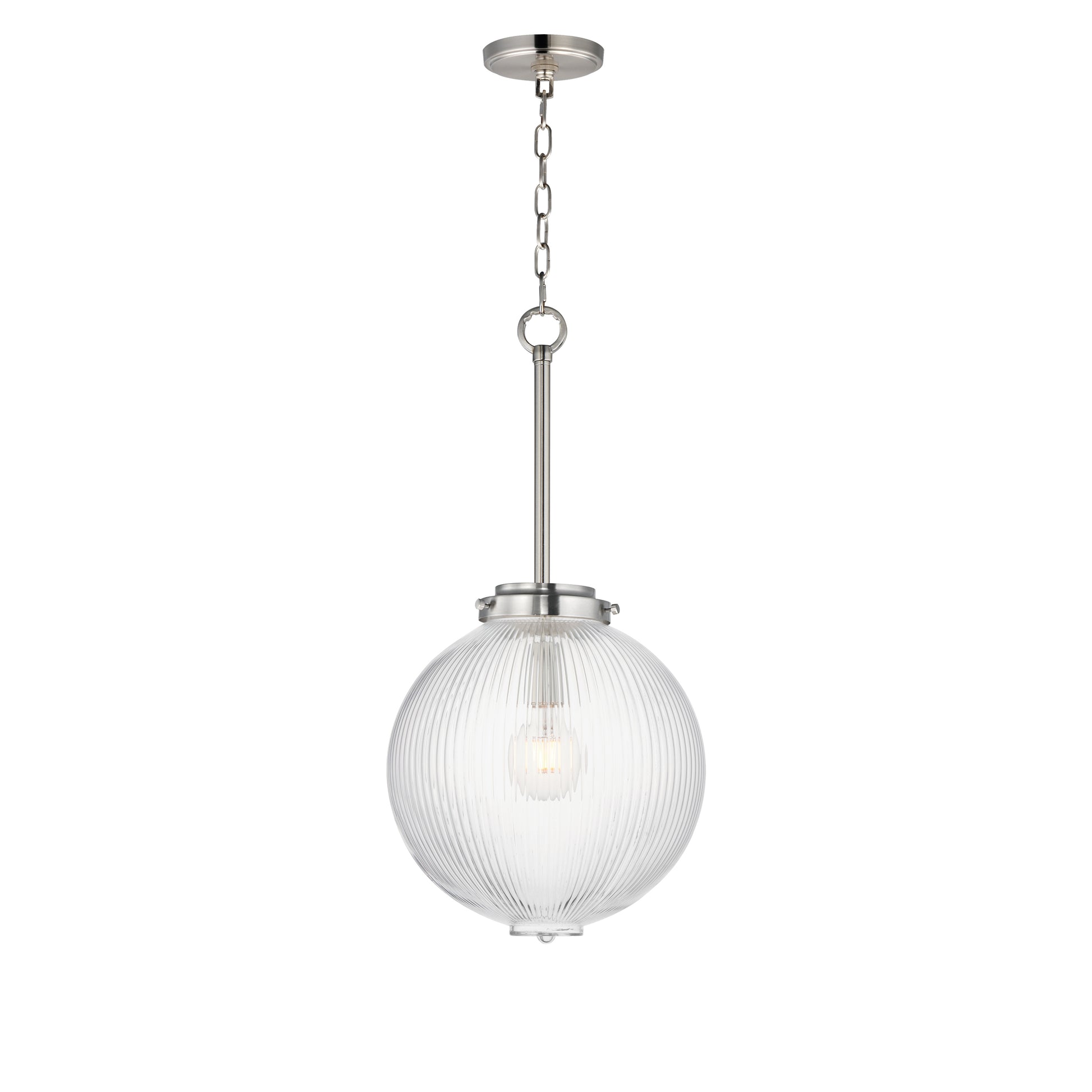Kasbah 12" Pendant Satin Nickel by Maxim Lighting