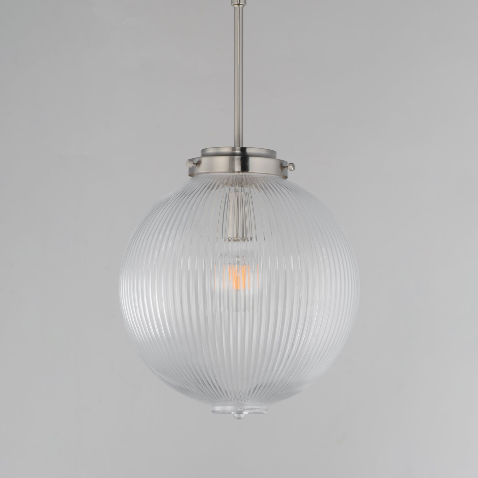 Kasbah 12" Pendant Satin Nickel by Maxim Lighting