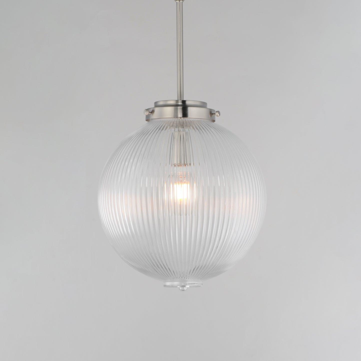 Kasbah 12" Pendant Satin Nickel by Maxim Lighting
