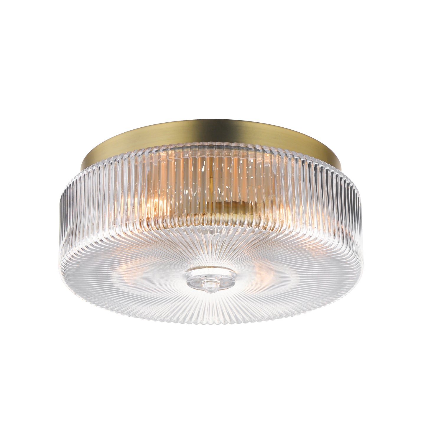 Kasbah 4-Light Flush Mount Satin Brass by Maxim Lighting