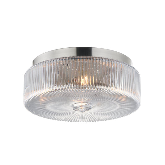 Kasbah 4-Light Flush Mount Satin Nickel by Maxim Lighting