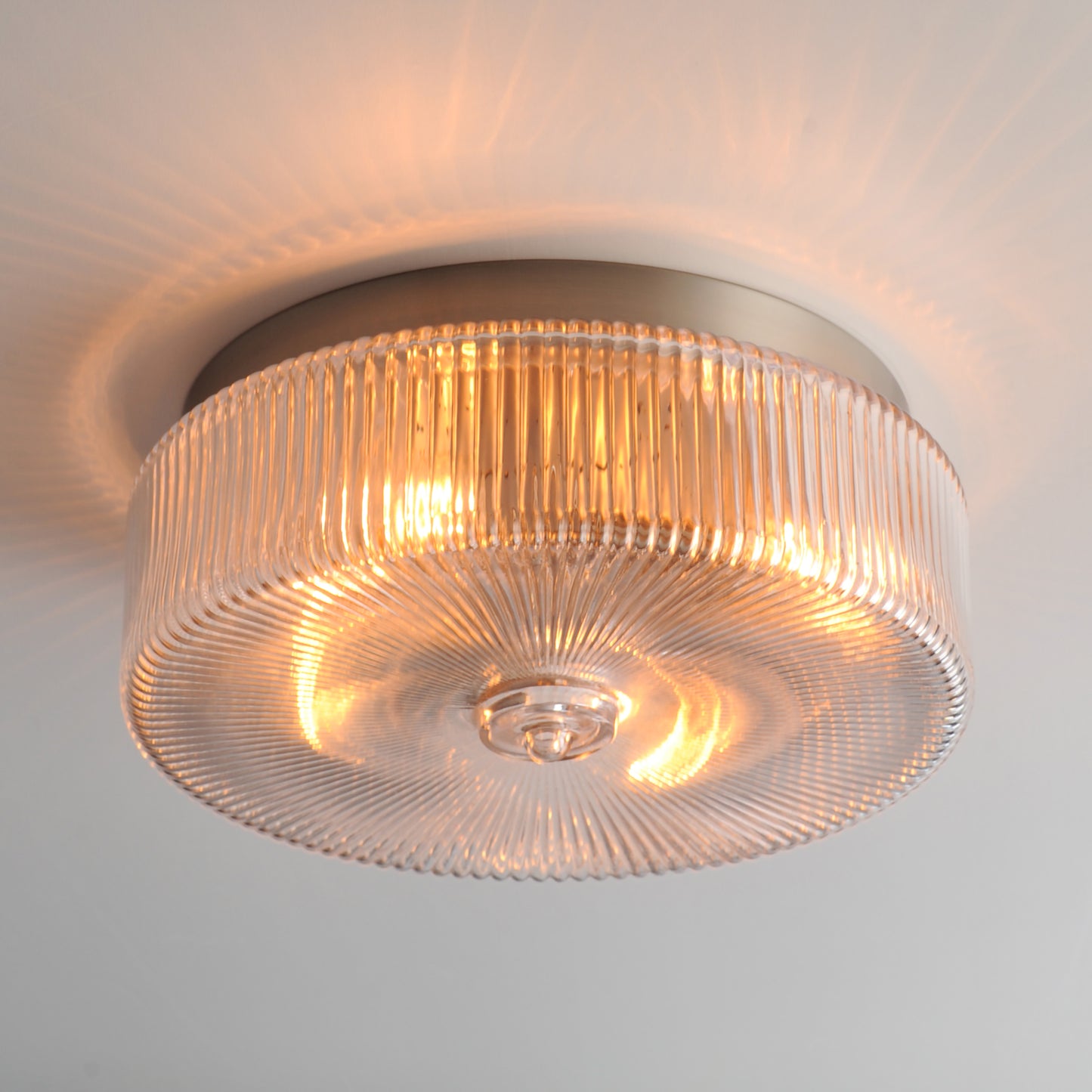 Kasbah 4-Light Flush Mount Satin Nickel by Maxim Lighting