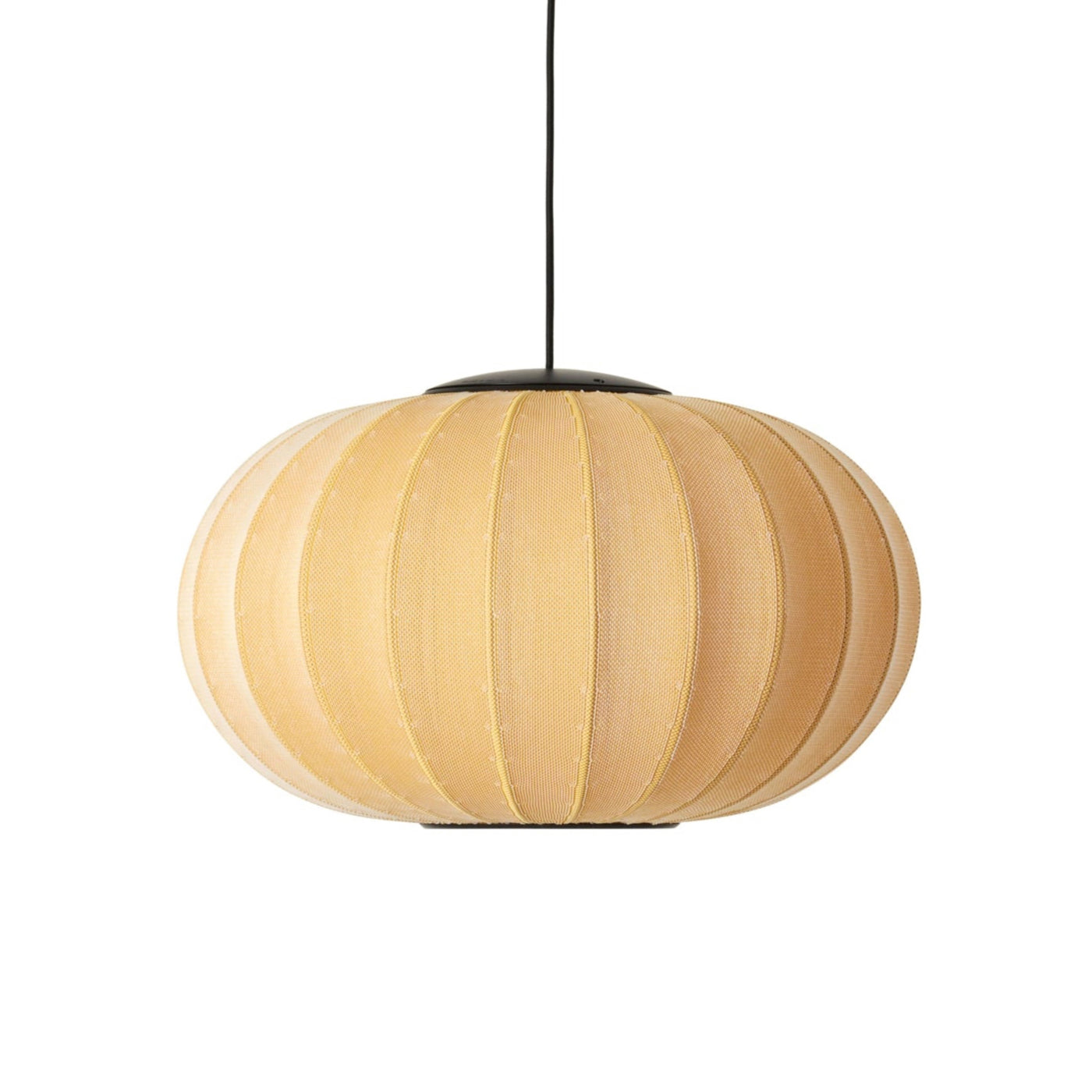 Knit Wit Oval Pendant Lamp 57 Led Mh Kwo57Bu Led - Made By Hand