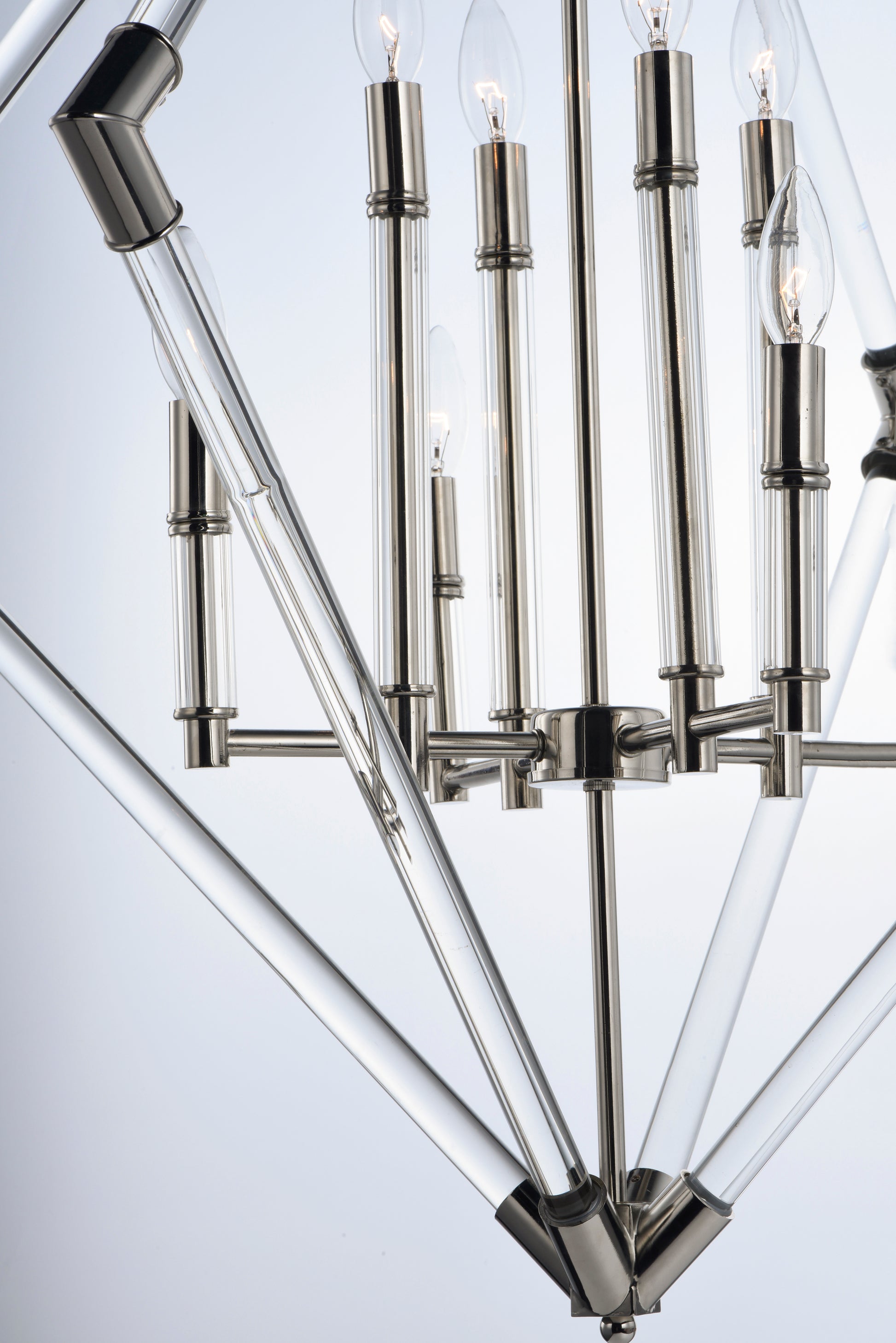 Lucent 8-Light Pendant Polished Nickel by Maxim Lighting