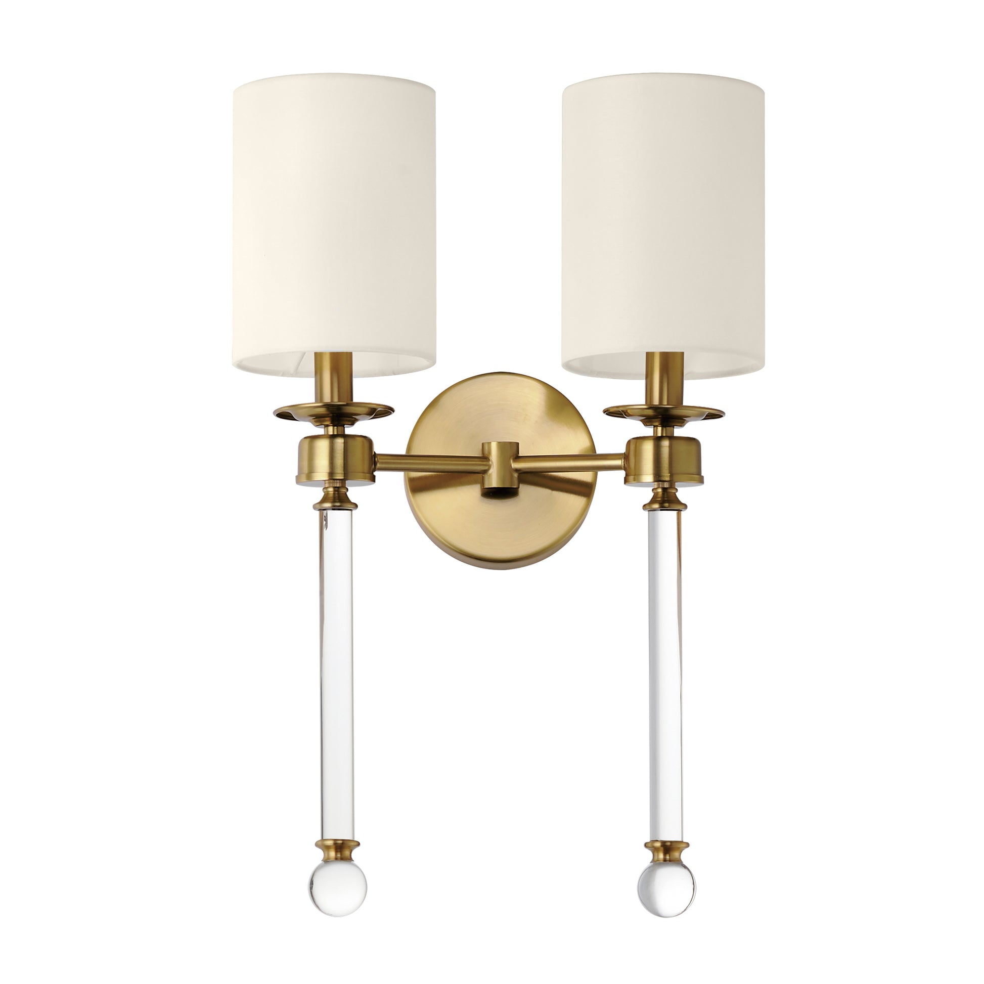 Lucent 2-Light Wall Sconce Heritage by Maxim Lighting