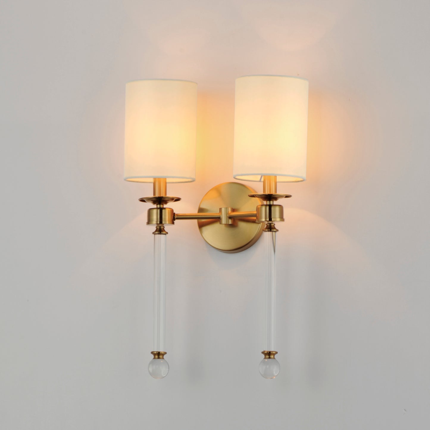 Lucent 2-Light Wall Sconce Heritage by Maxim Lighting