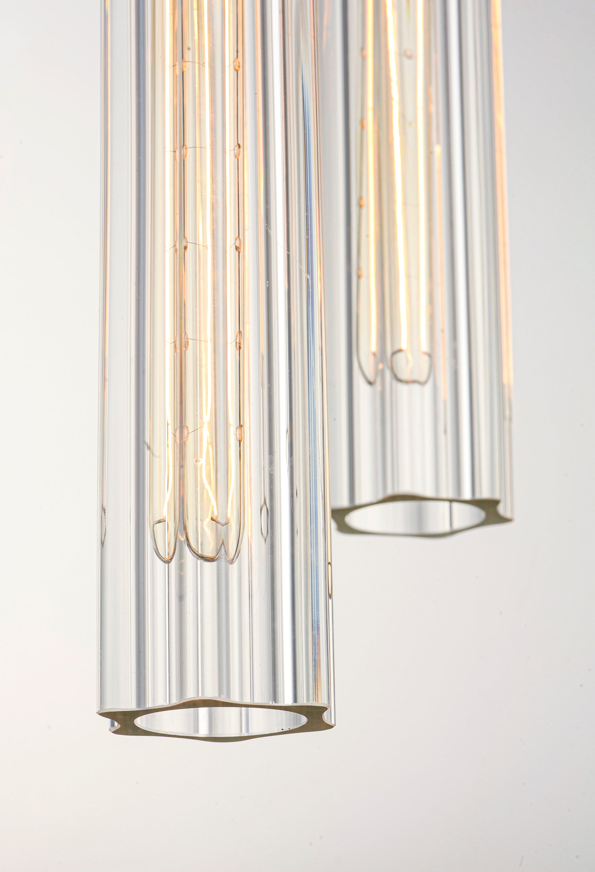 Flambeau 3-Light Pendant Black/Antique Brass by Maxim Lighting