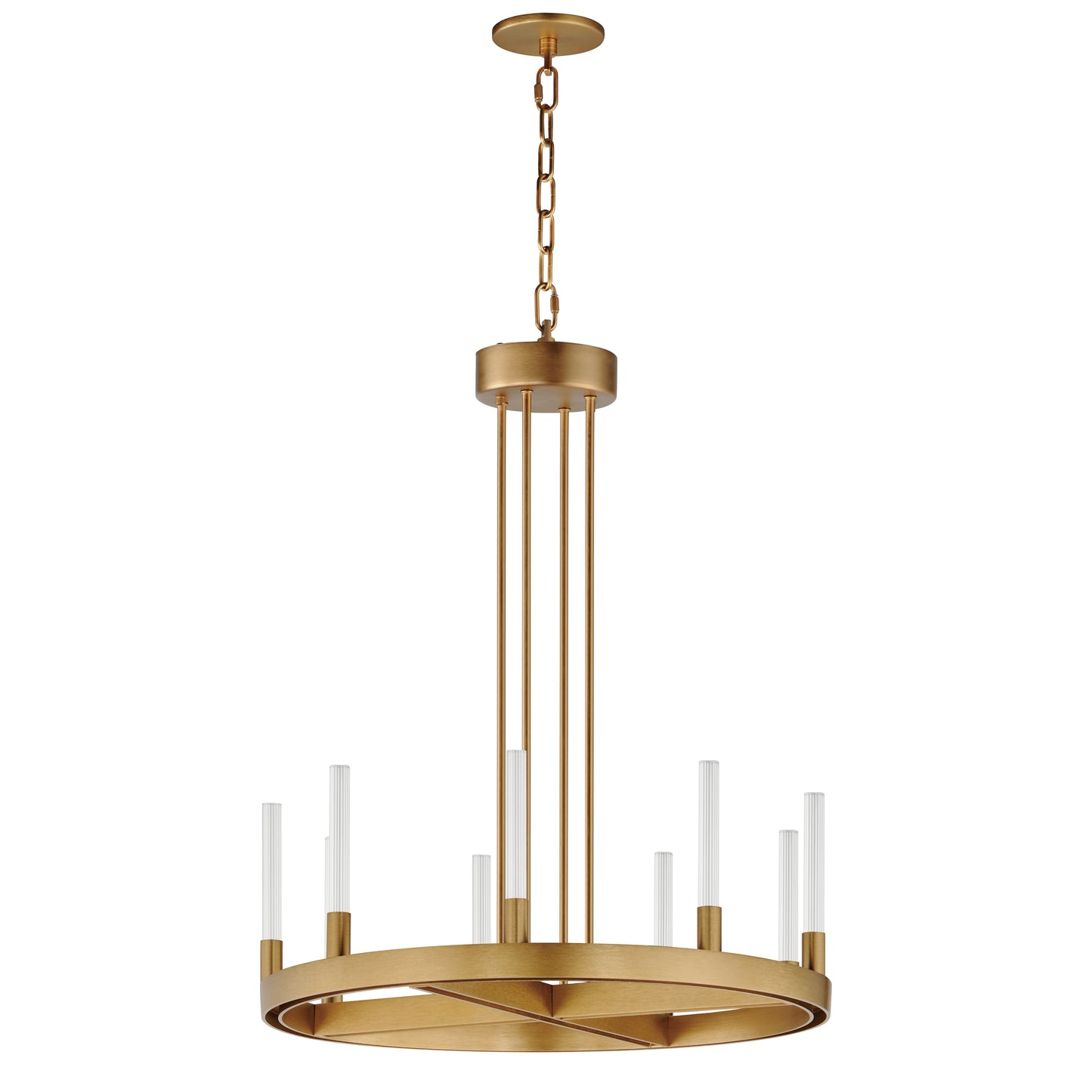 Ovation 24" LED Chandelier Gold by Maxim Lighting