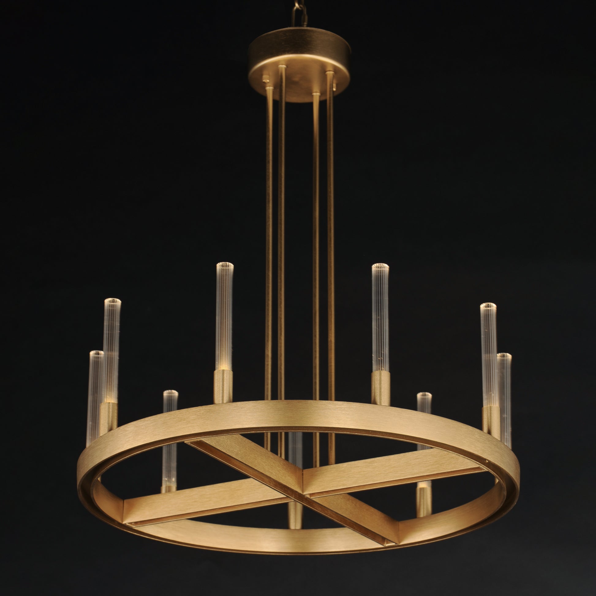 Ovation 24" LED Chandelier Gold by Maxim Lighting