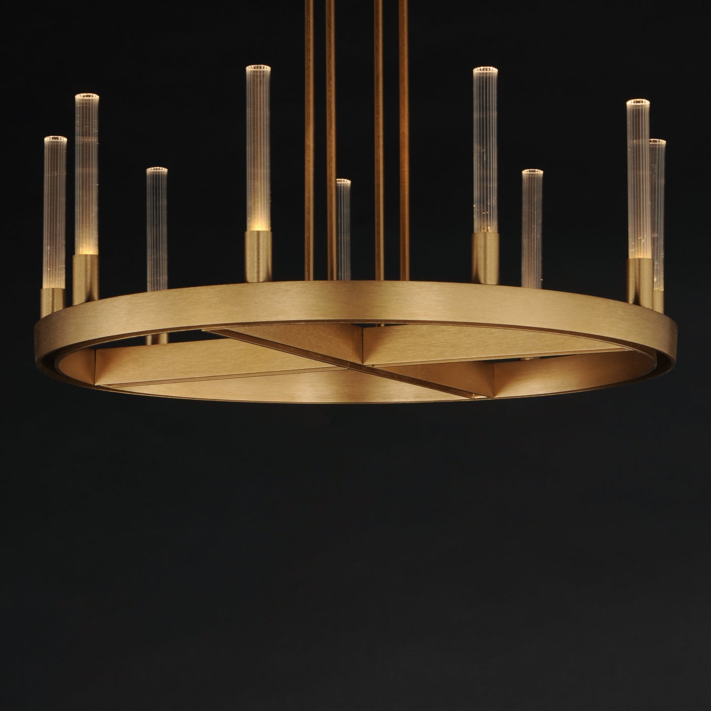 Ovation 24" LED Chandelier Gold by Maxim Lighting