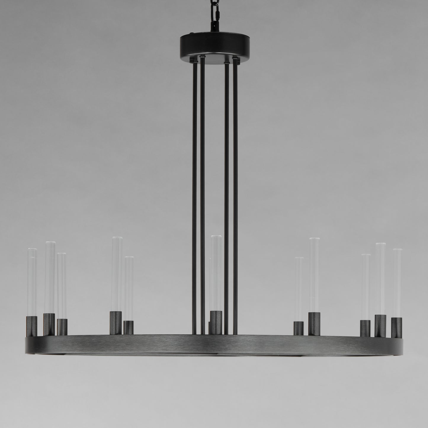Ovation 12-Light LED Chandelier Black by Maxim Lighting